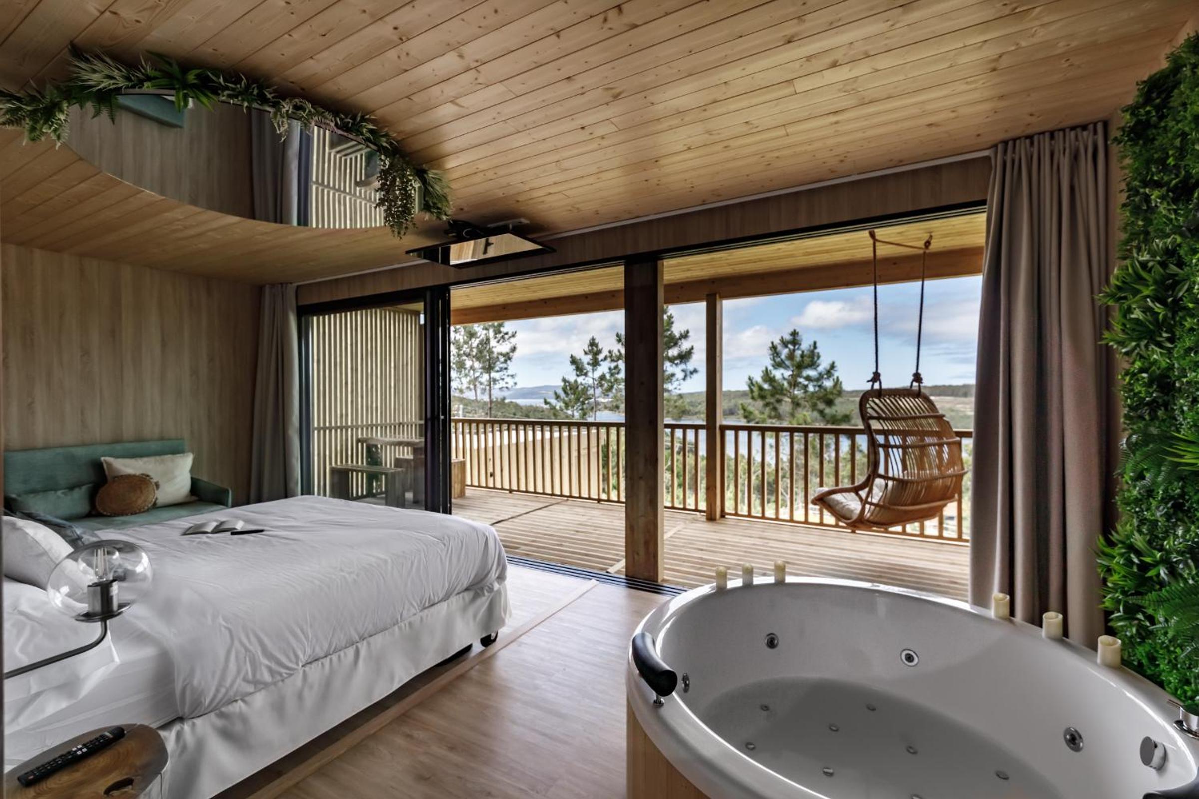 Bungalow de lujo con vista al mar