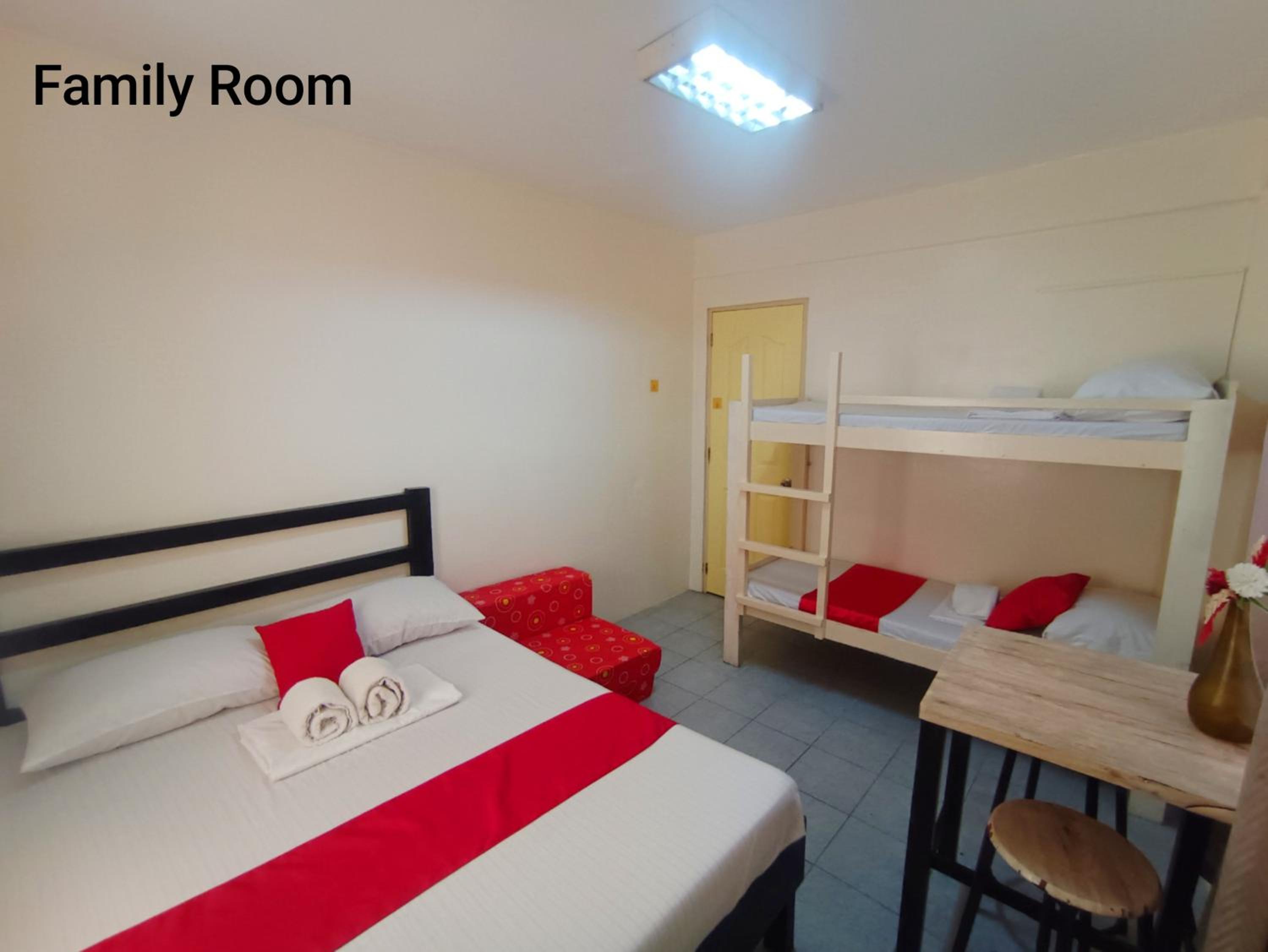 Family Room with Shared Bathroom