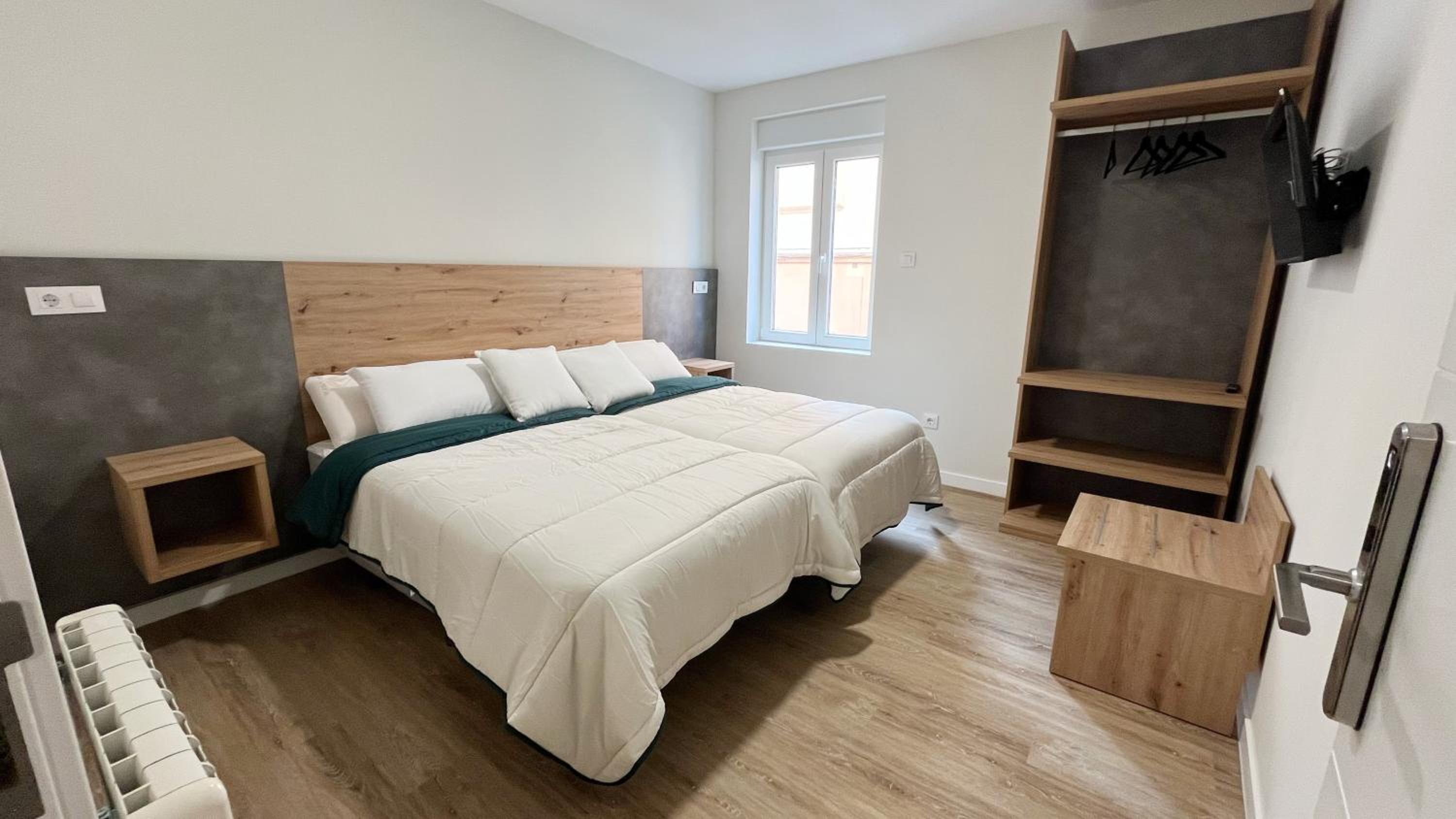 Habitación Doble o con Dos Camas con Baño Compartido