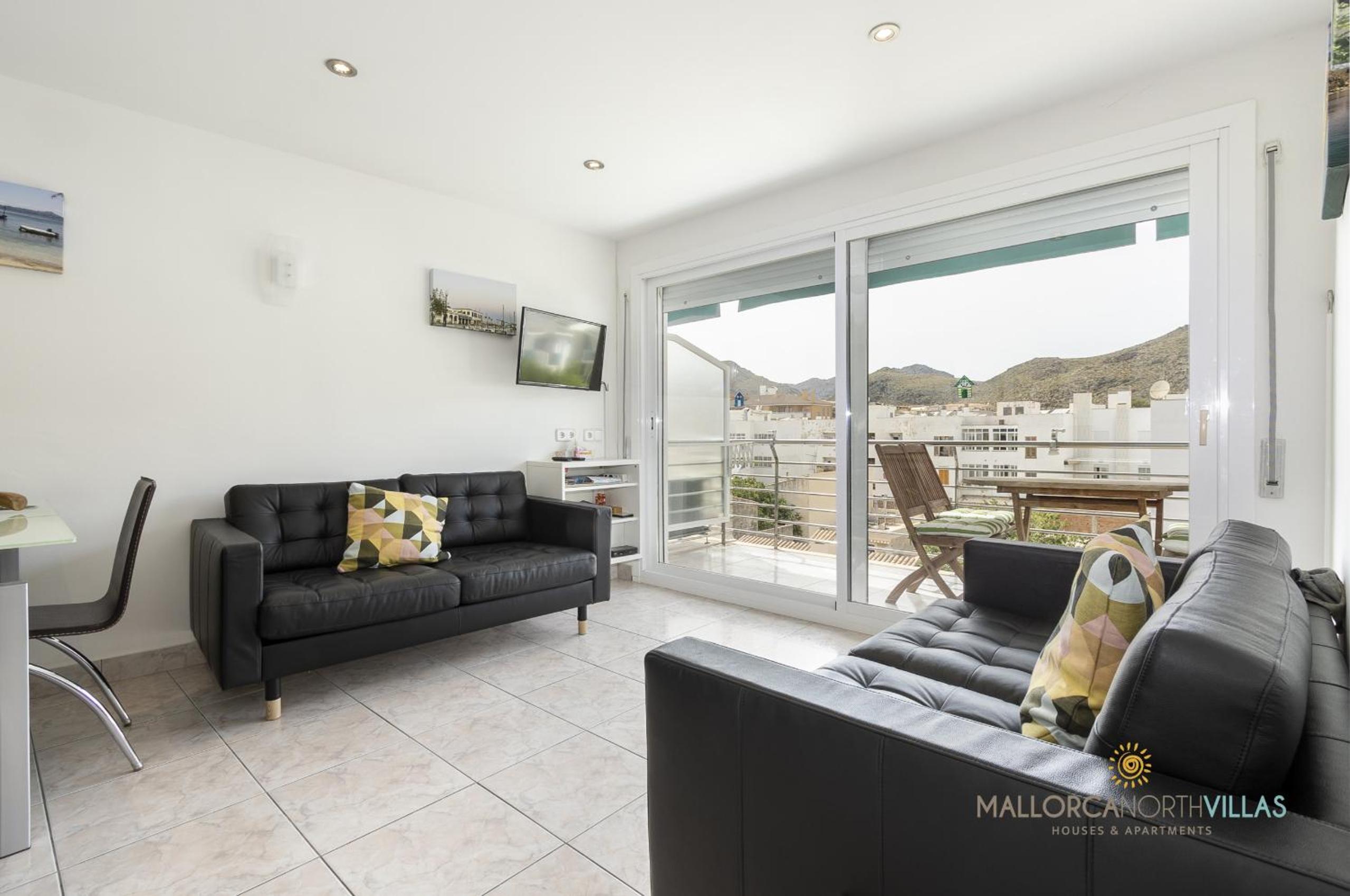 Apartamento con Balcón