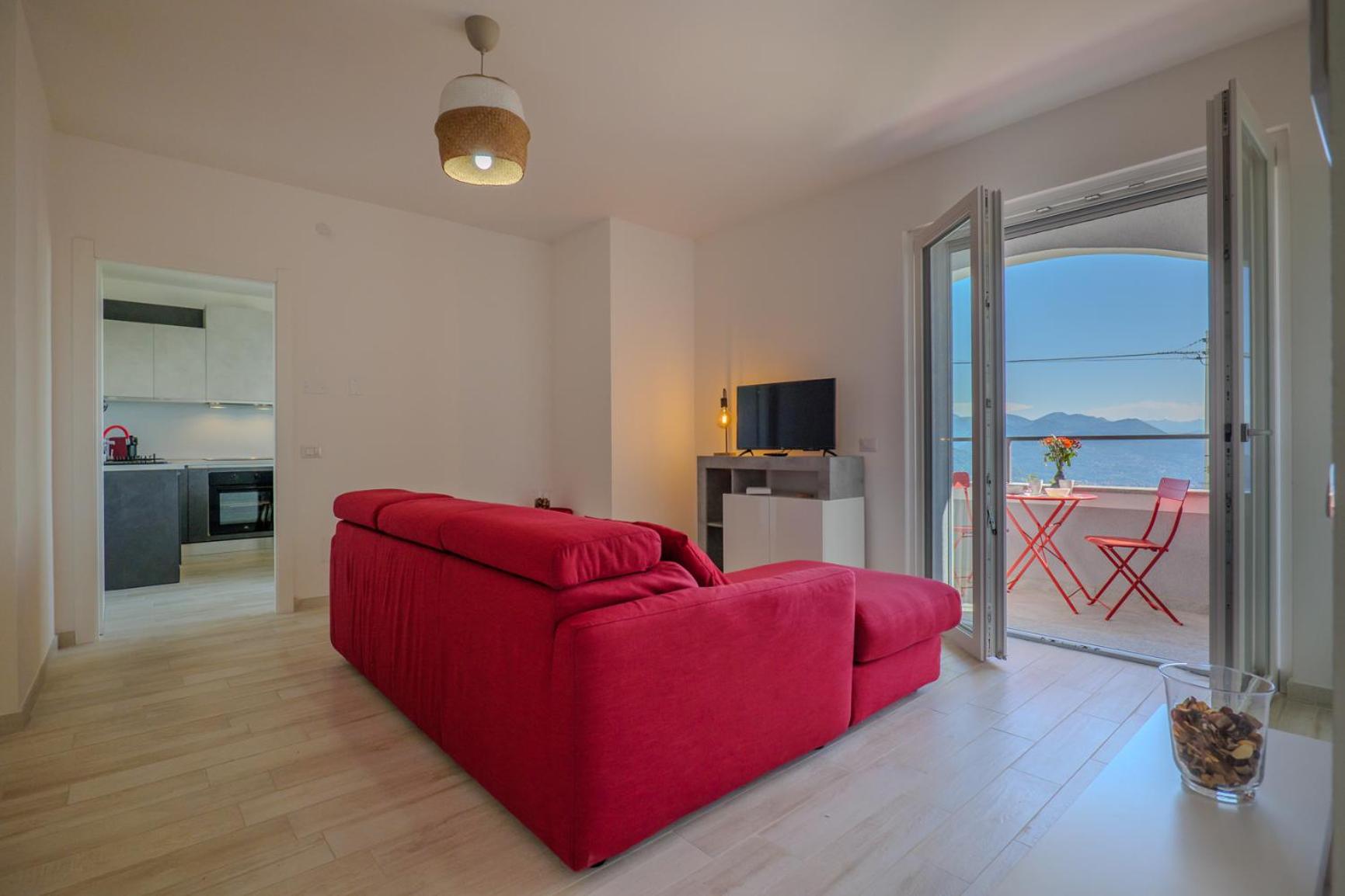 Apartment mit Balkon