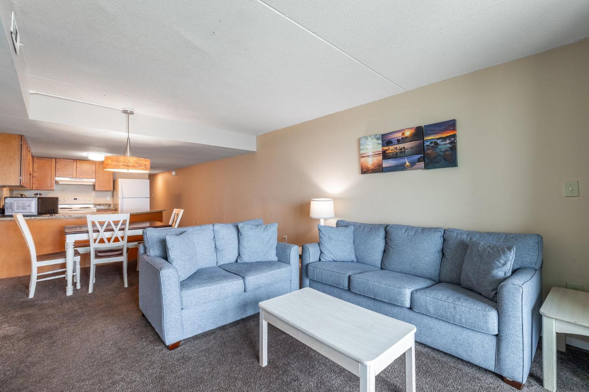 Three-Bedroom Apartment with Water View