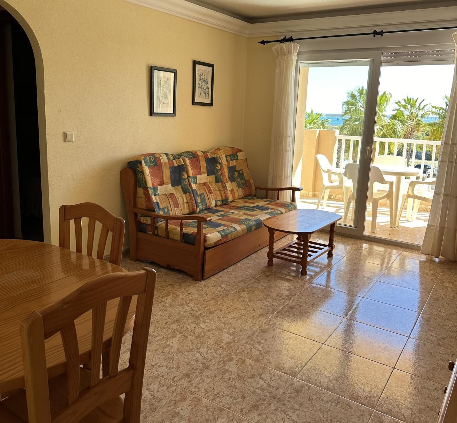 Apartamento con vista al mar