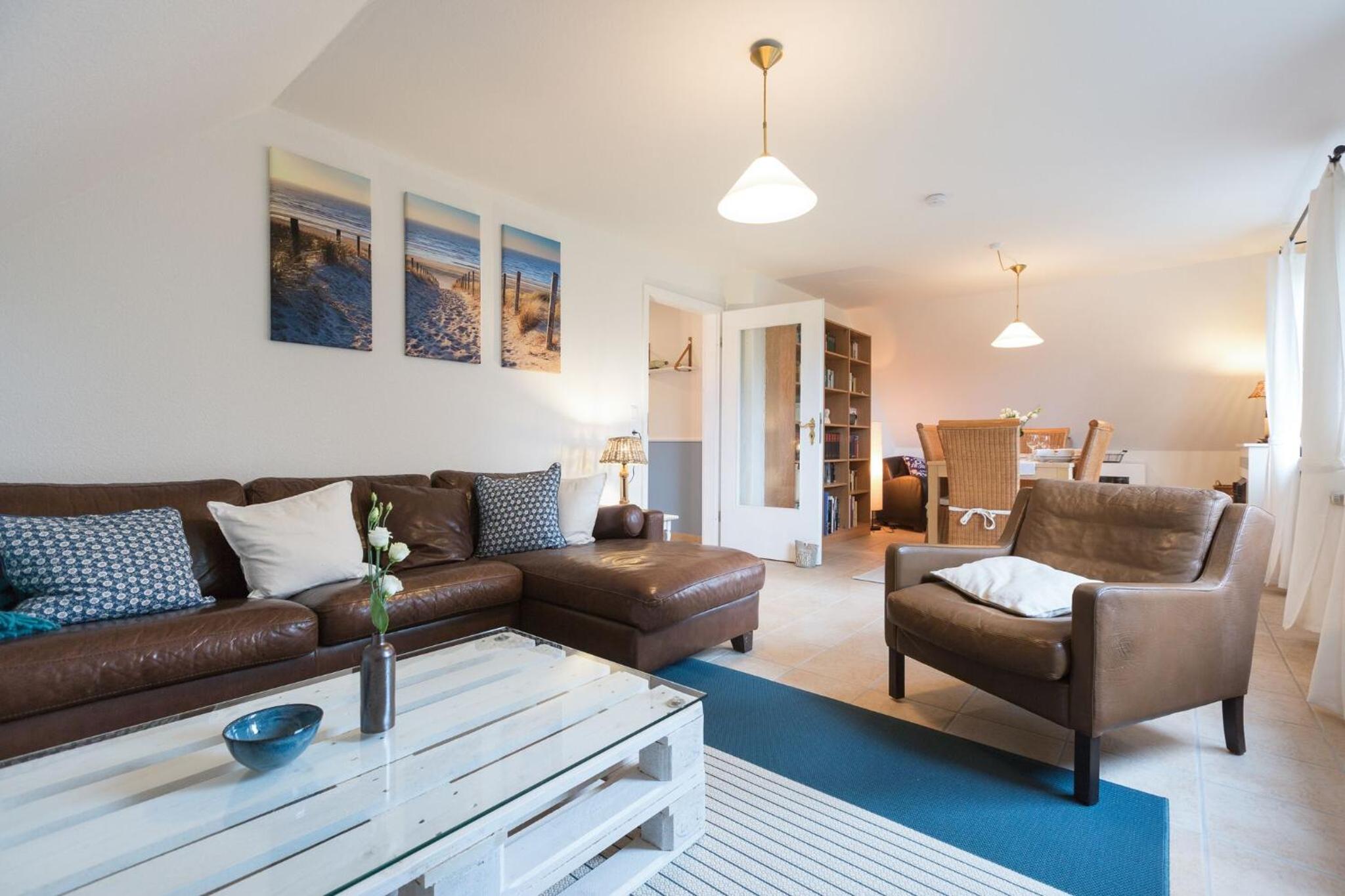 Two-Bedroom Deluxe Apartment with Garden View