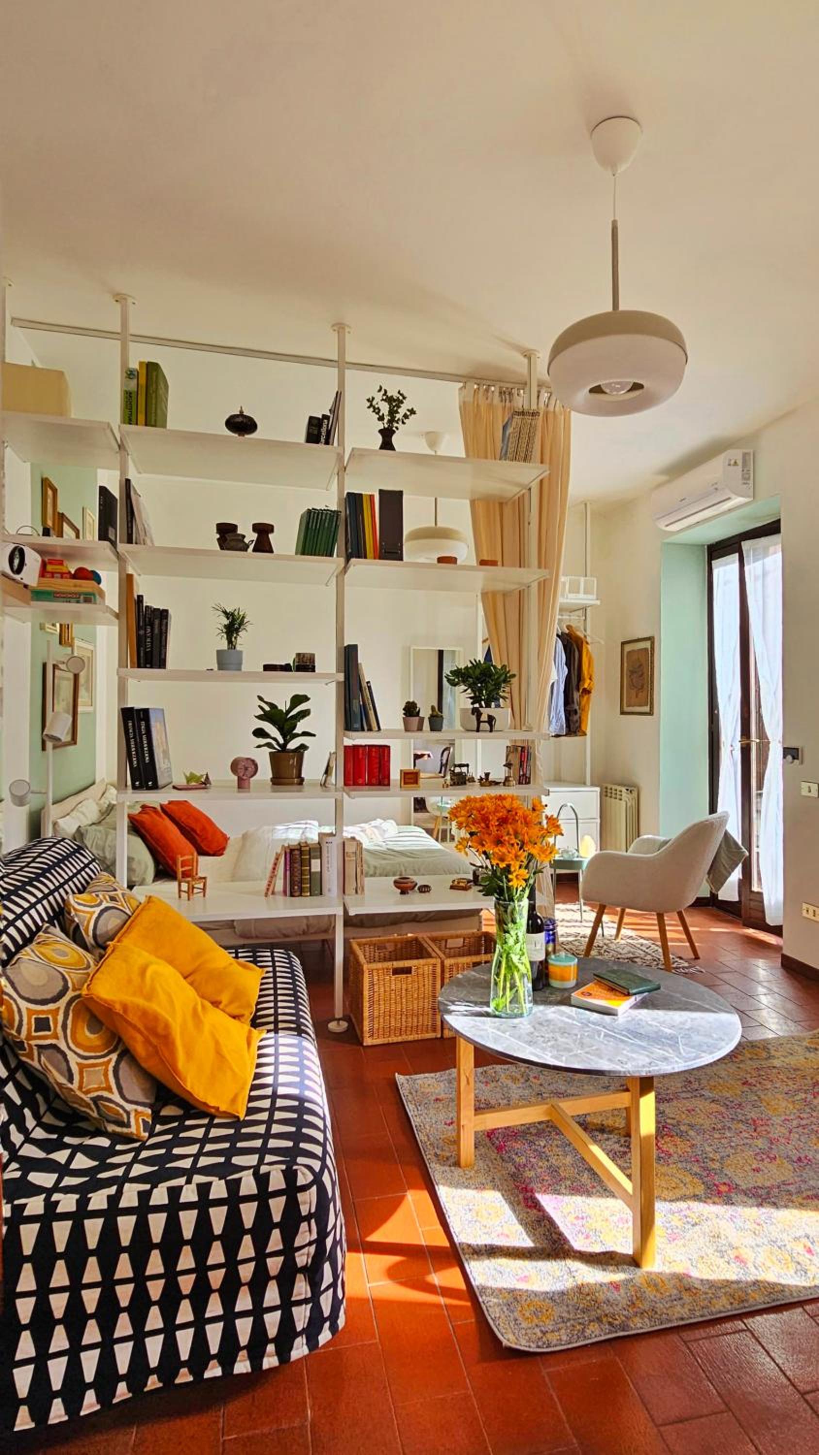 Studio with Balcony