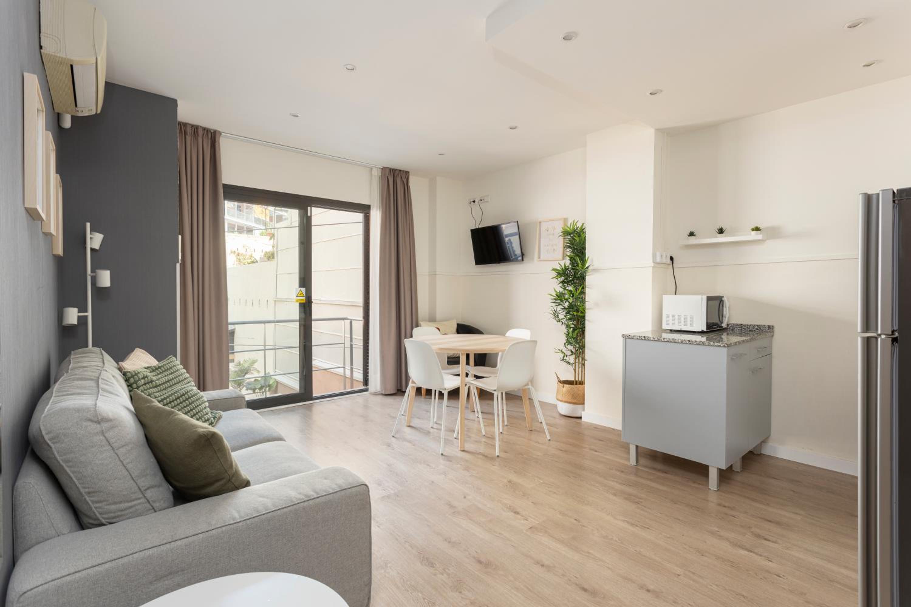 Apartamento de dos habitaciones