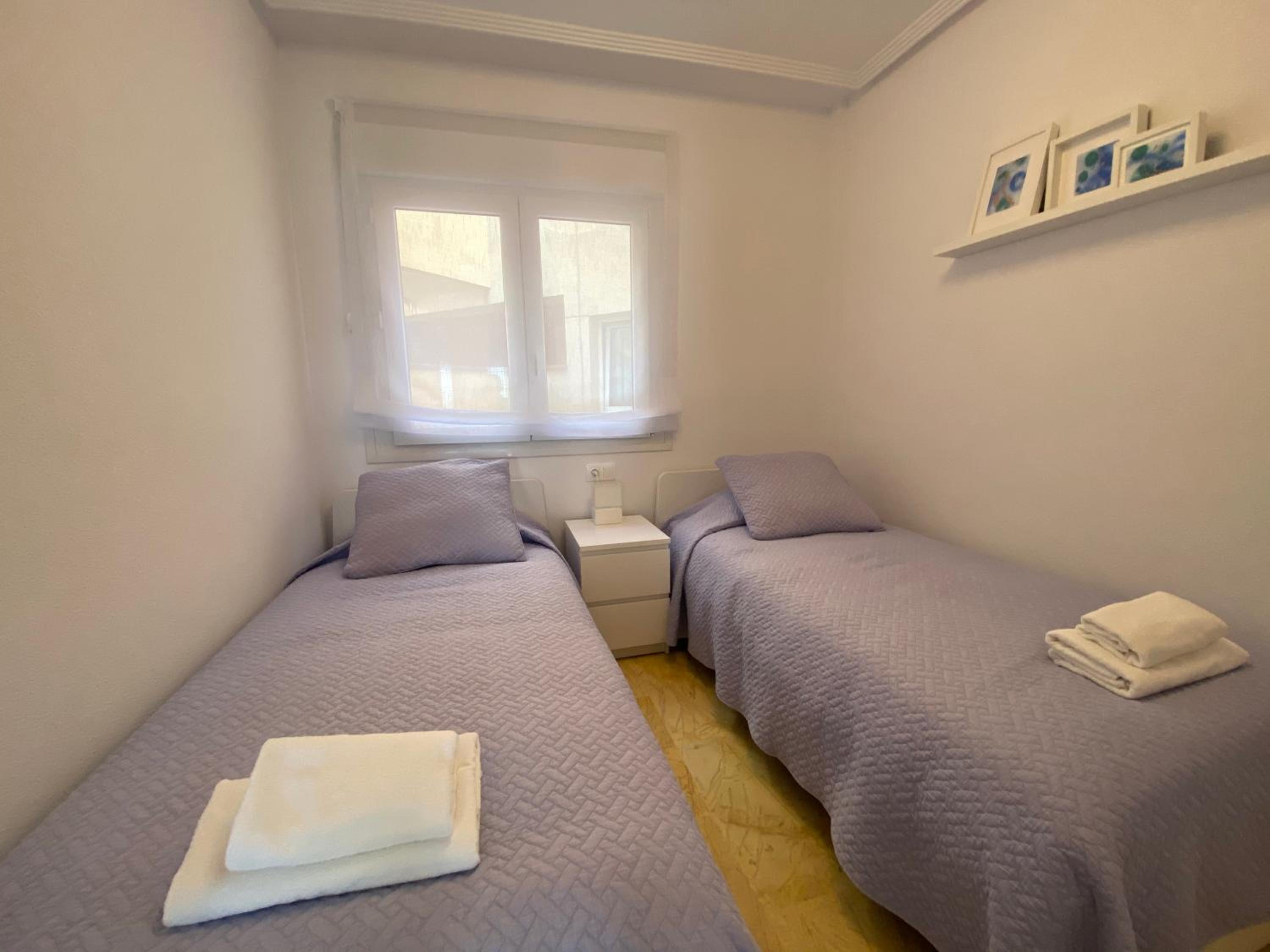 Apartamento de dos habitaciones con vista al mar