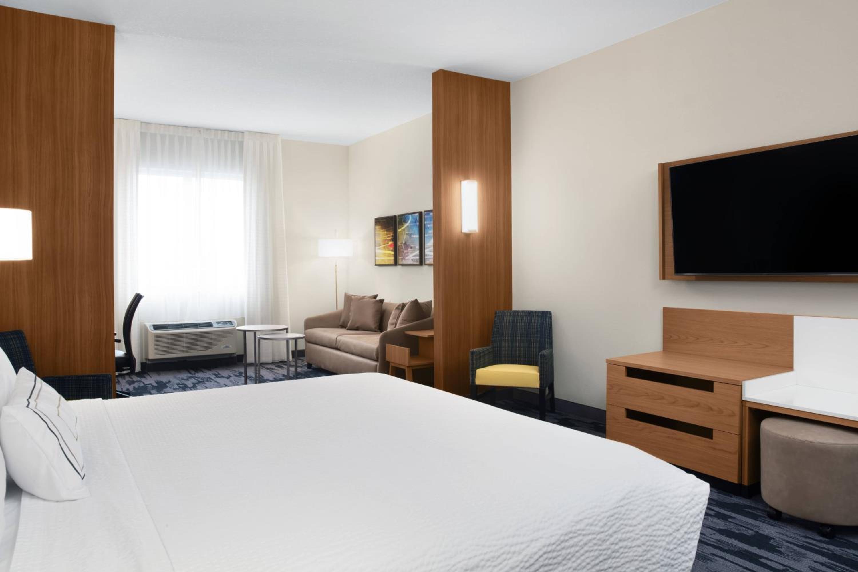 Studio with King Bed and Sofa Bed