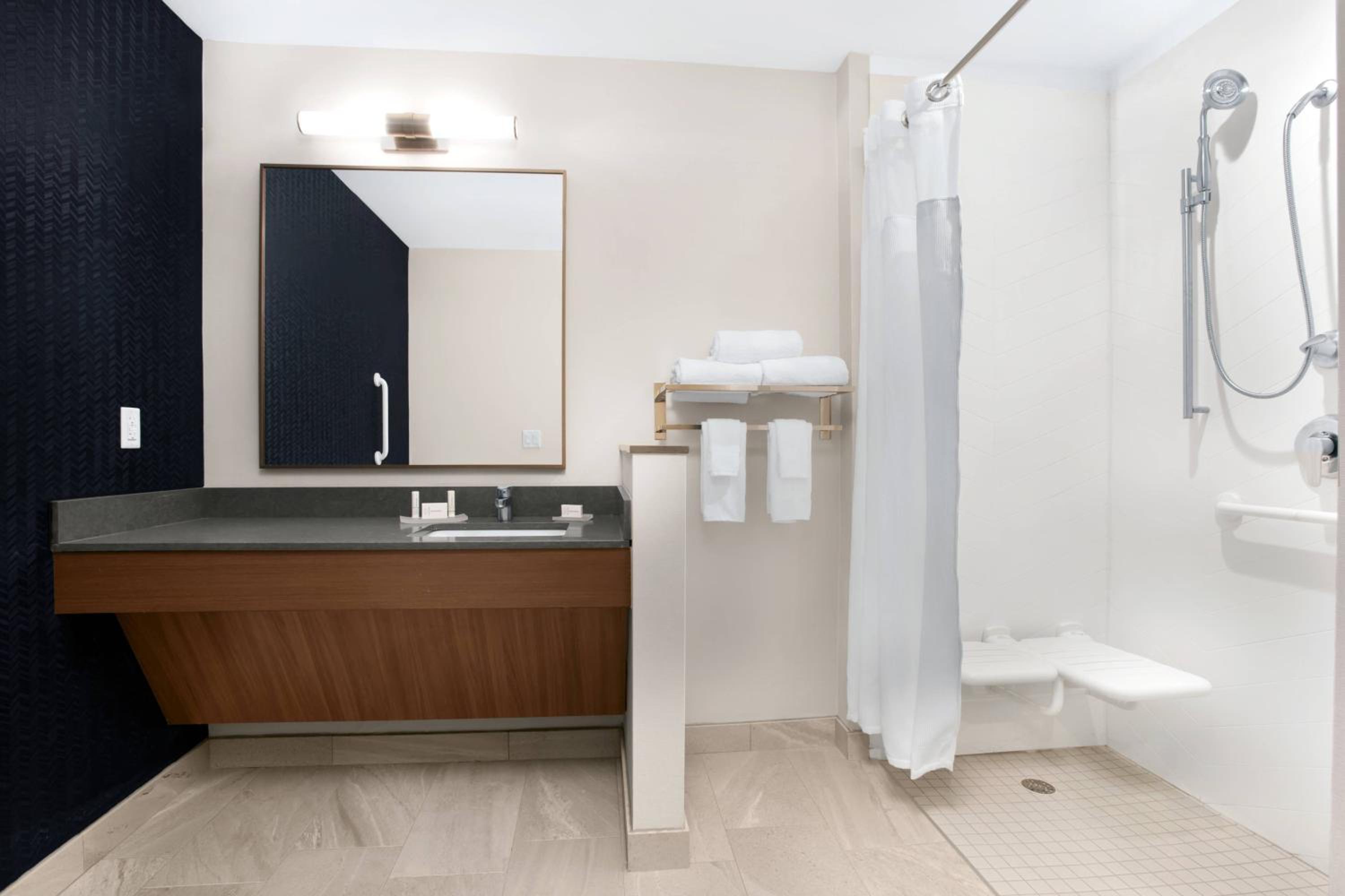Studio, 1 King (Mobility Accessible w/Roll-in Shower)