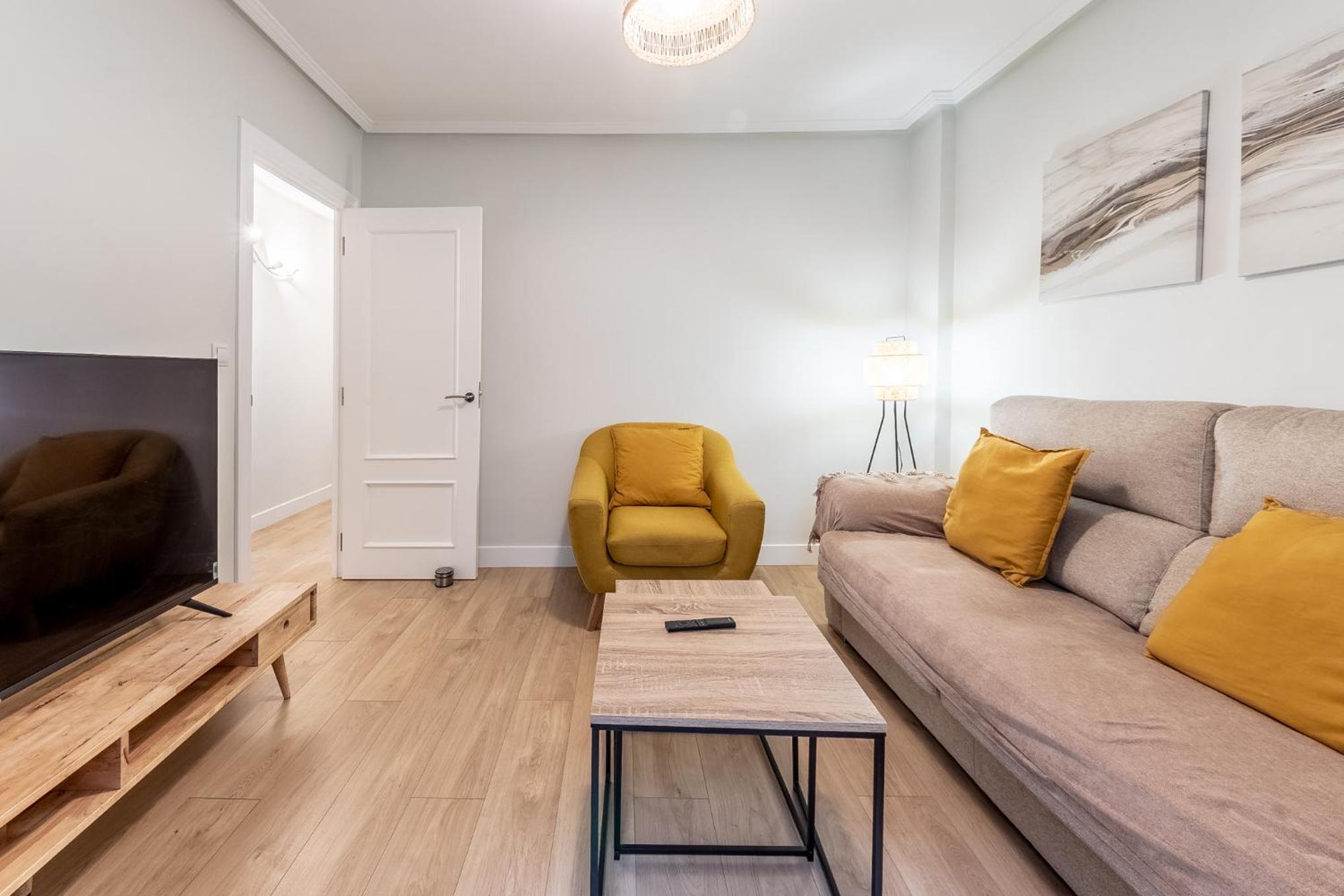 Apartamento de dos habitaciones