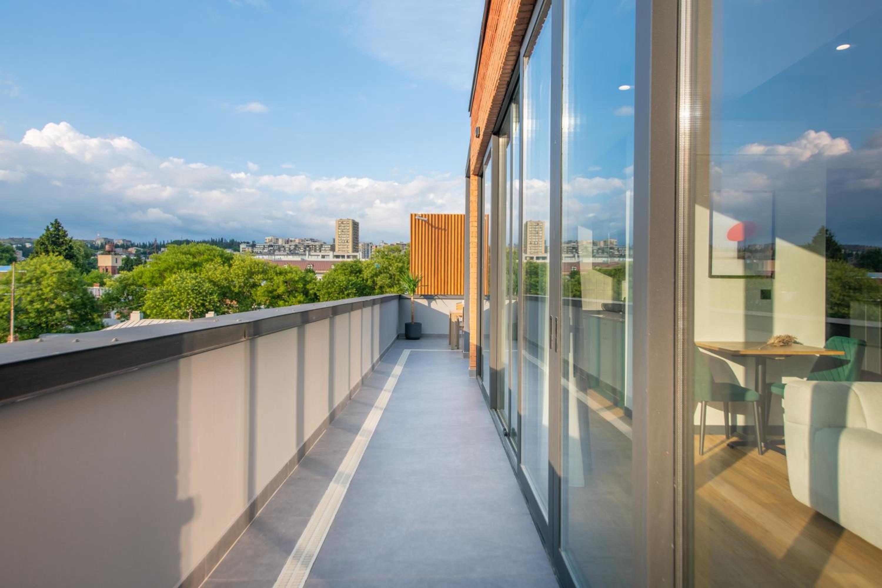 Penthouse One-Bedroom Terrace Suite with Kitchen
