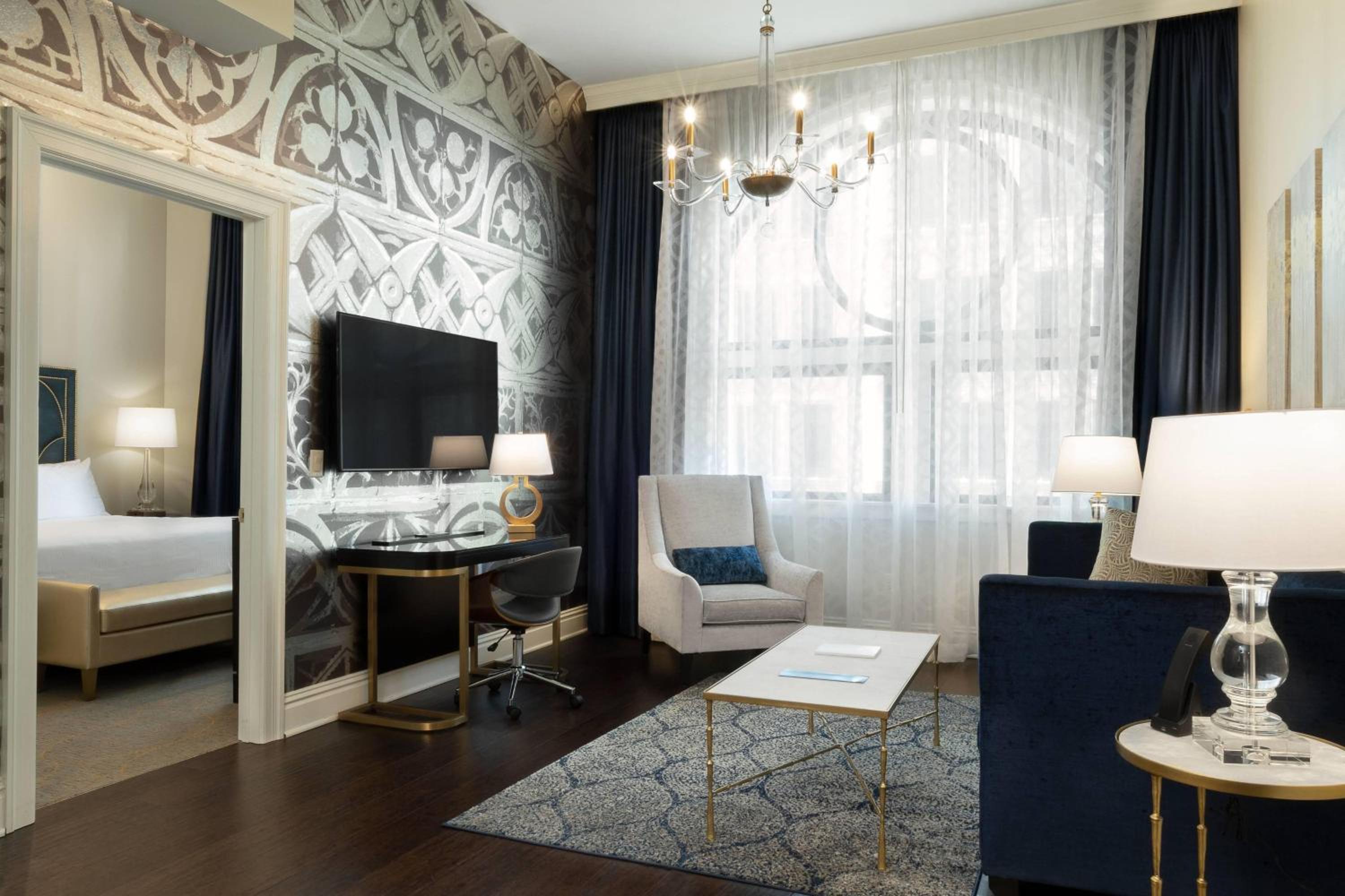 One Bedroom Suite with King Bed and Sofa