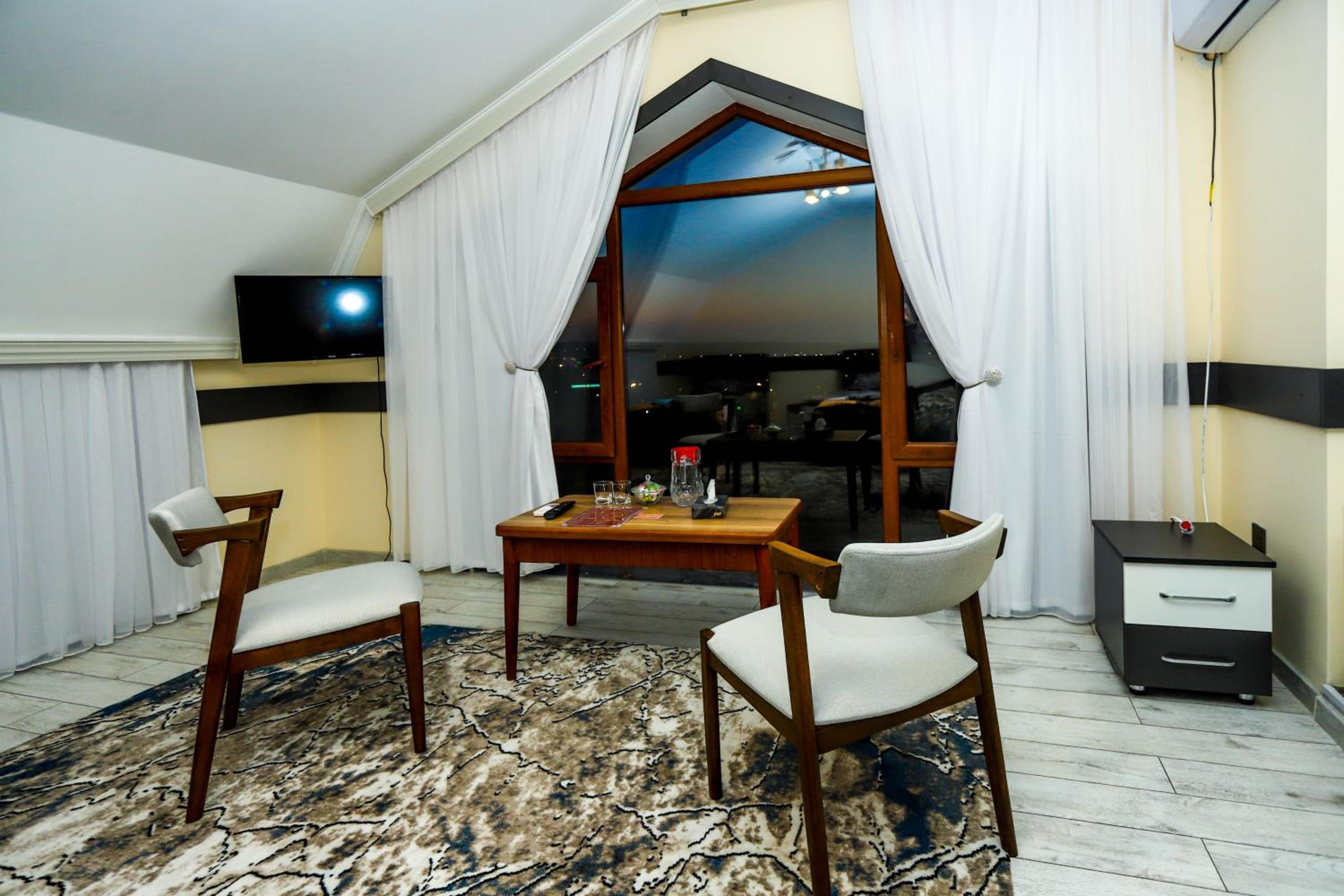 Family Room With Mountain View