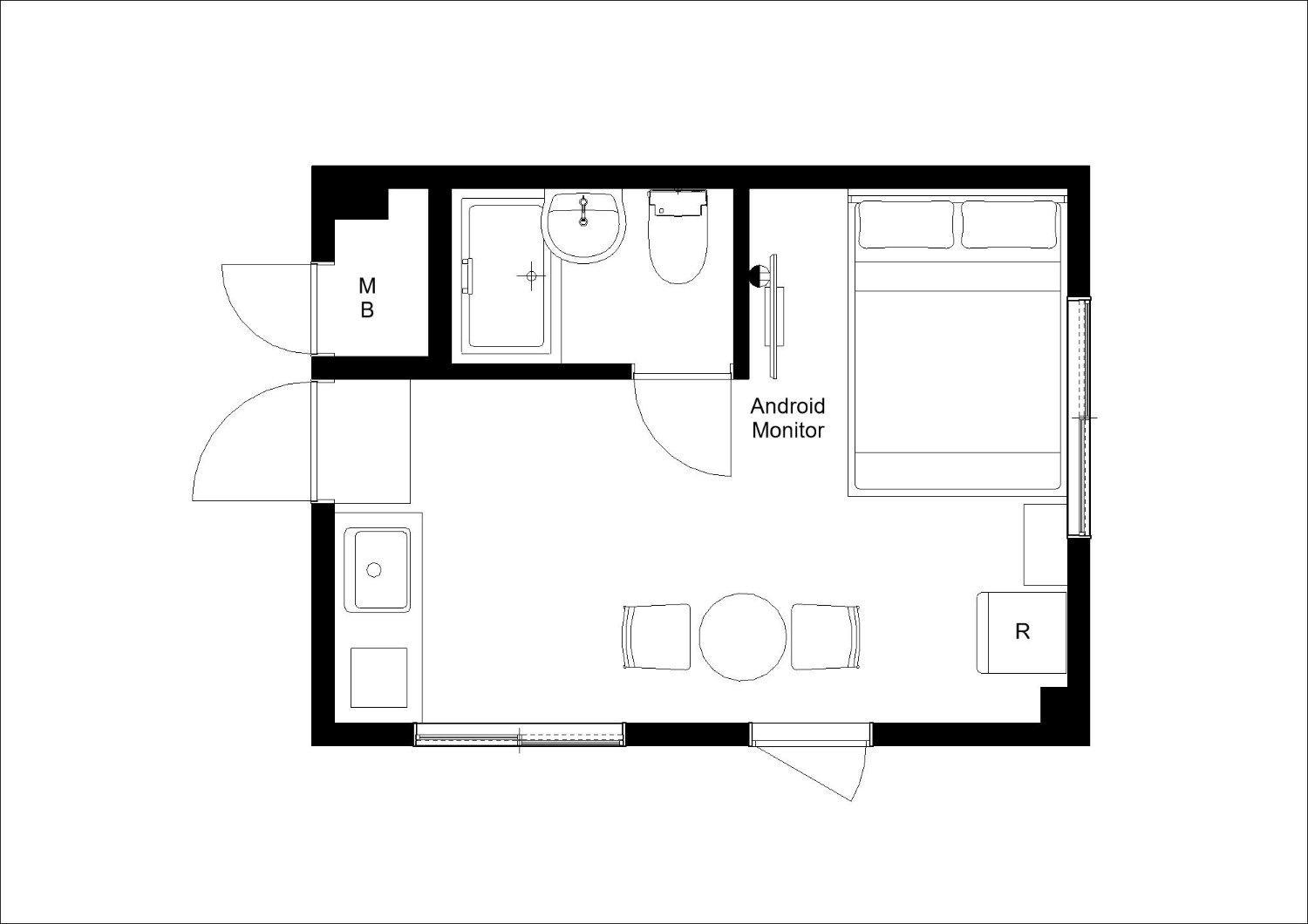 One-Bedroom Apartment photo 2