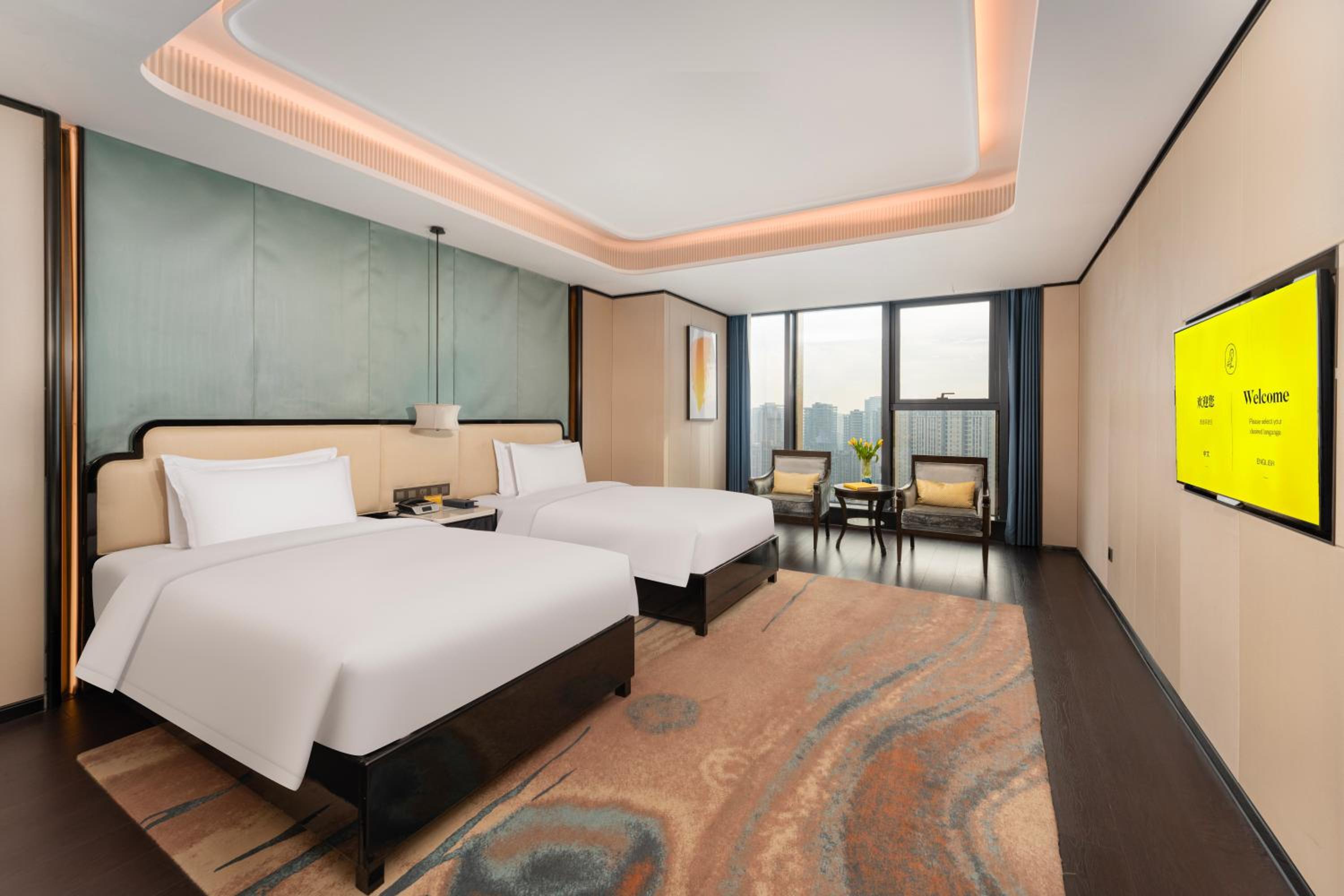 Grand Twin Room with City View