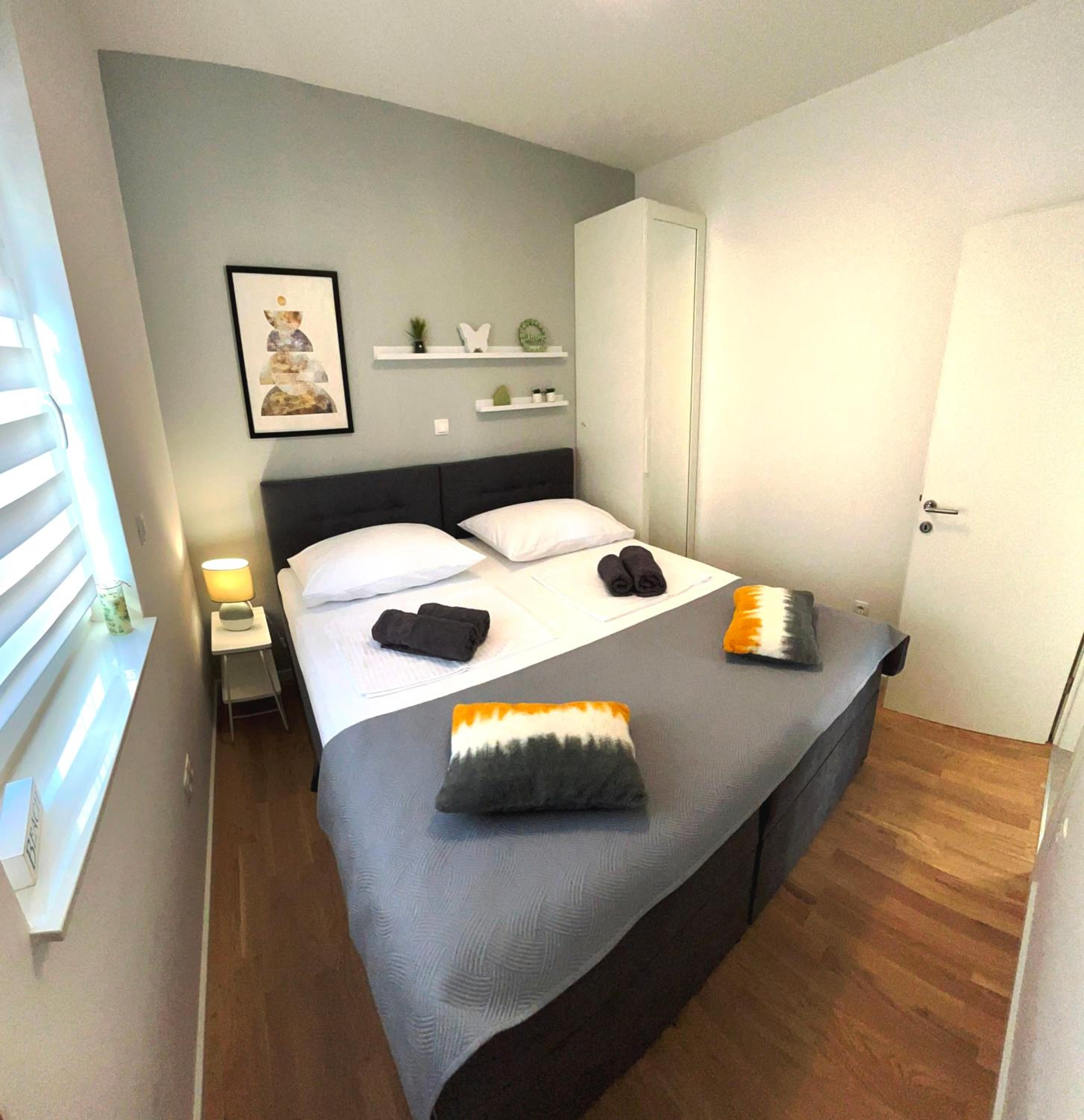 Two-Bedroom Apartment with Balcony