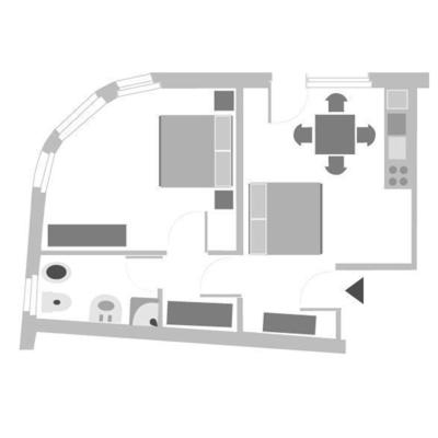 One-Bedroom Apartment (4 Adults) - Photo 2