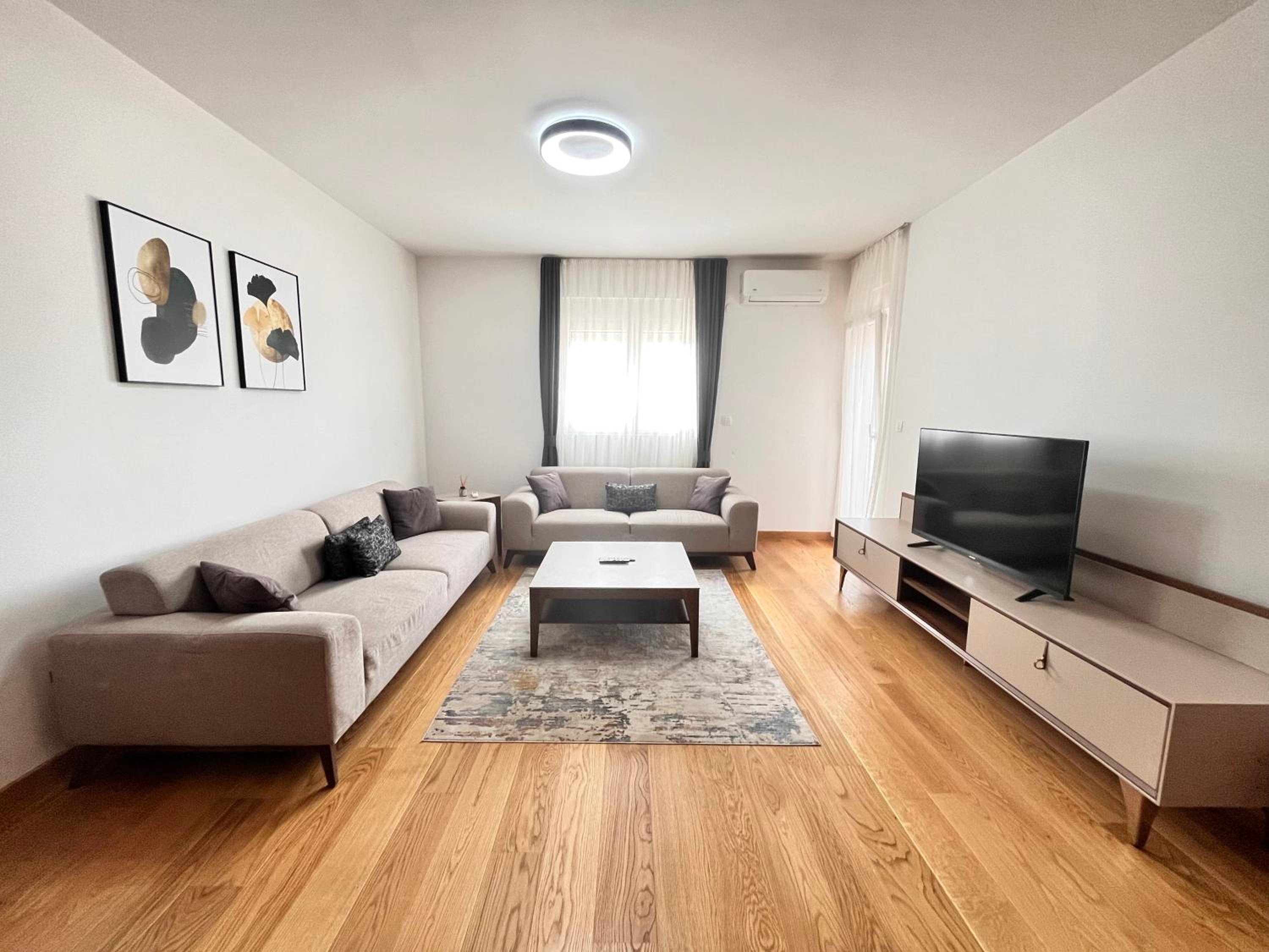 Two-Bedroom Apartment with Balcony