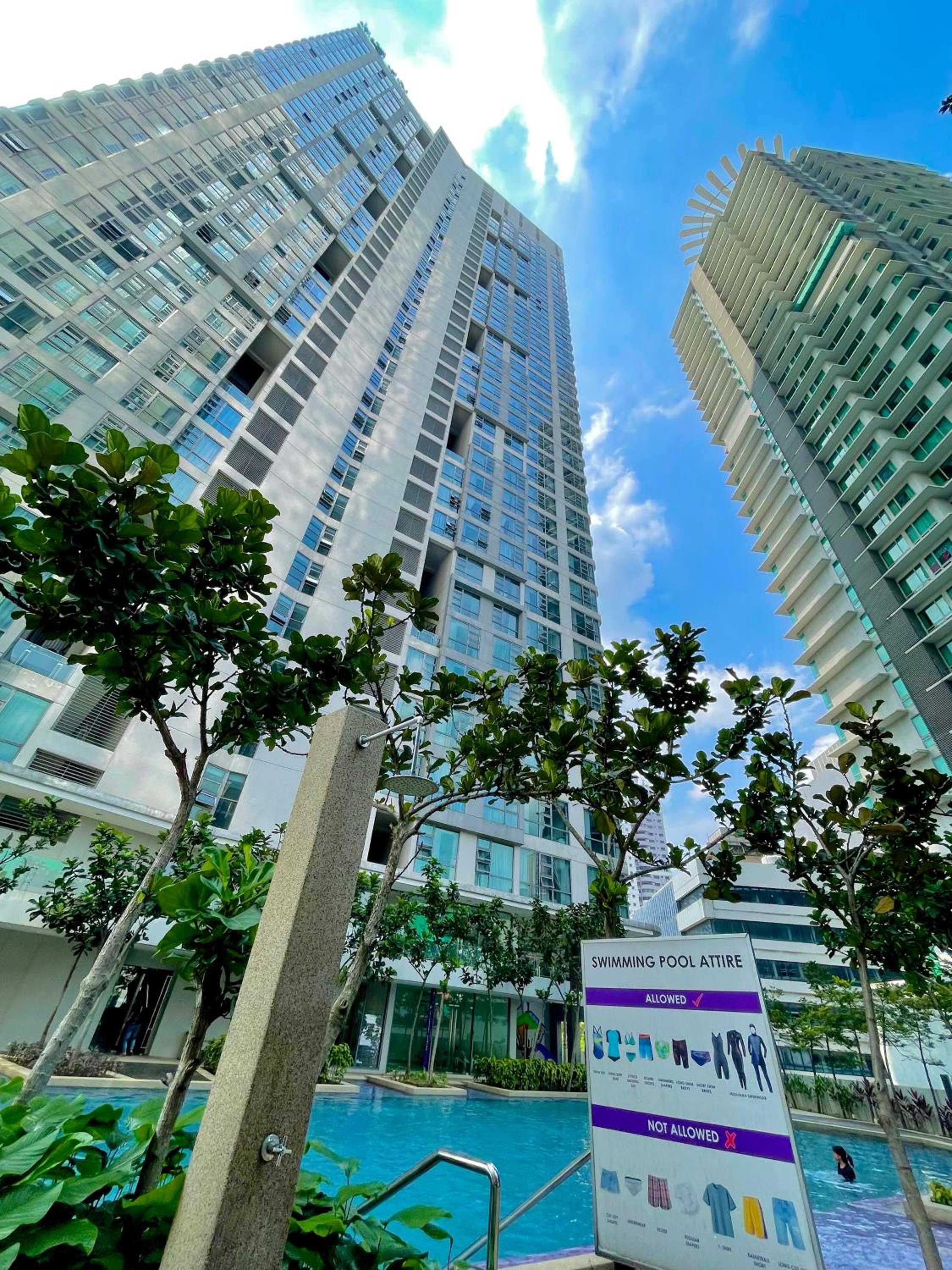 带景观的两卧室公寓