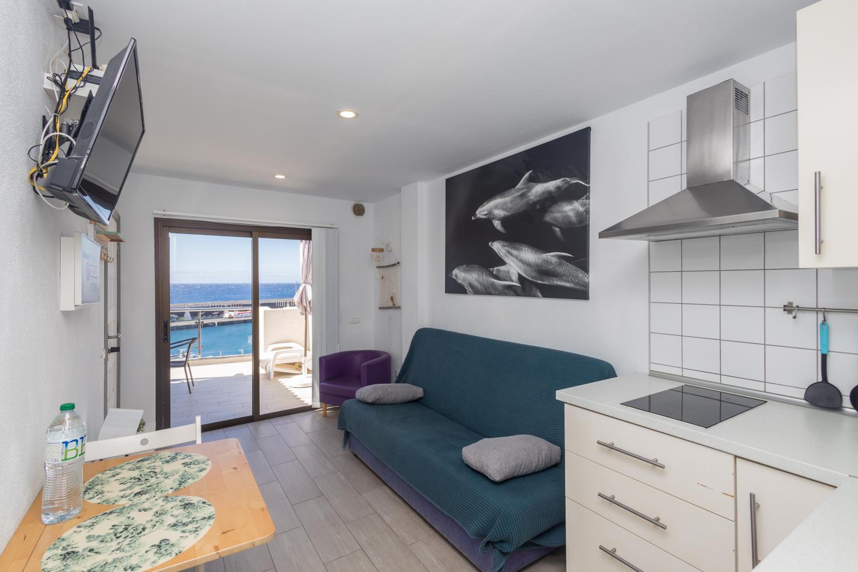 Apartamento de una habitación con vista al mar 4