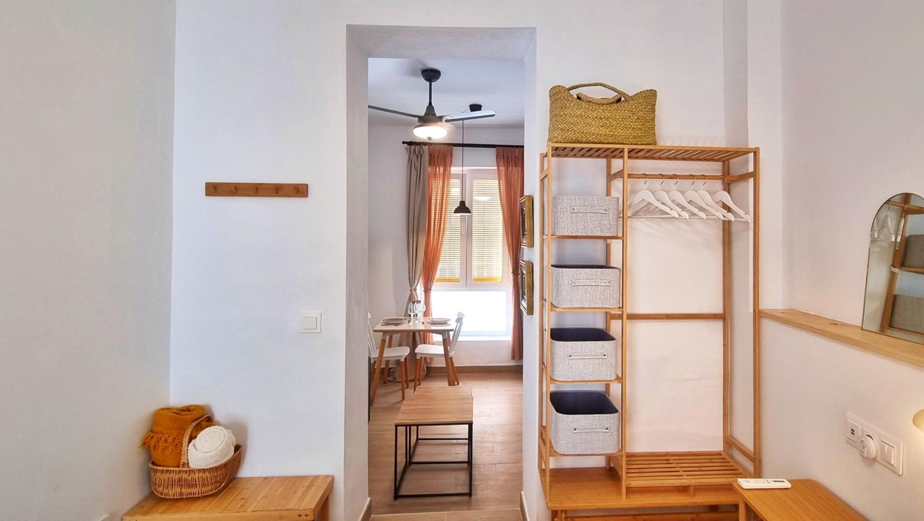Apartamento de una habitación con terraza
