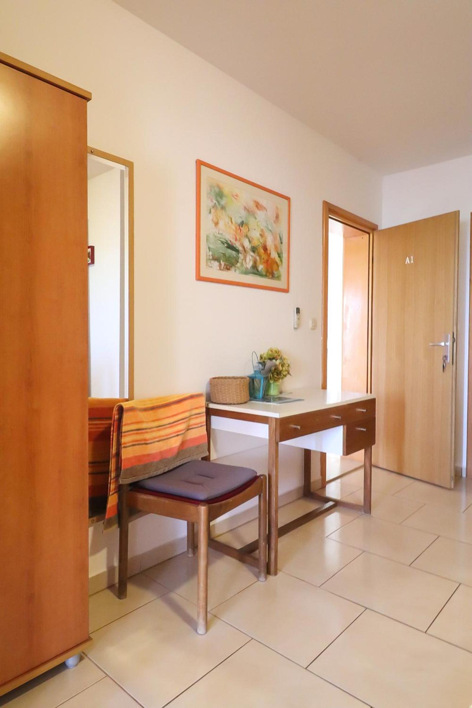 Apartamento de una habitación con balcón