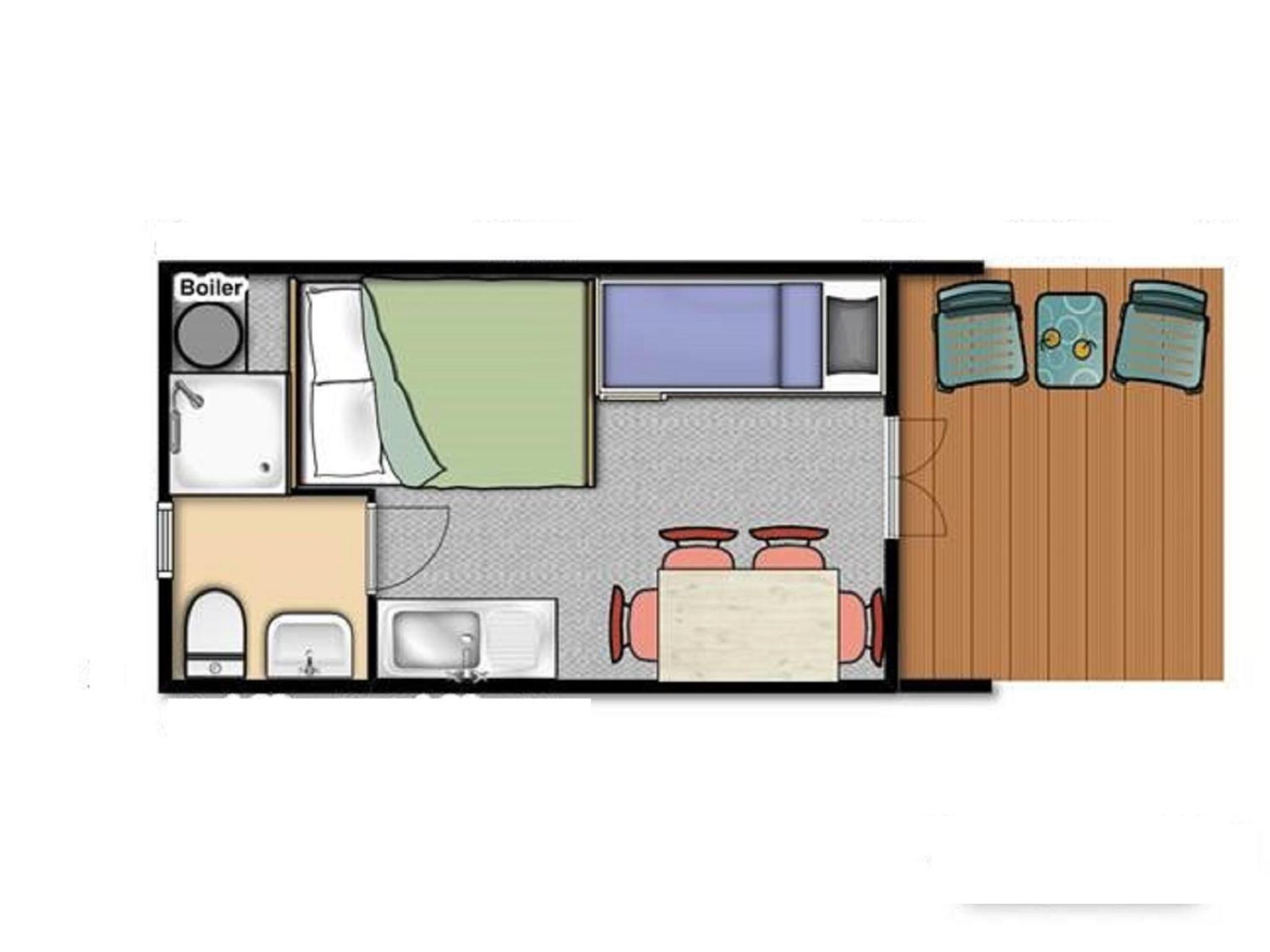 Studio with Terrace - Photo 8