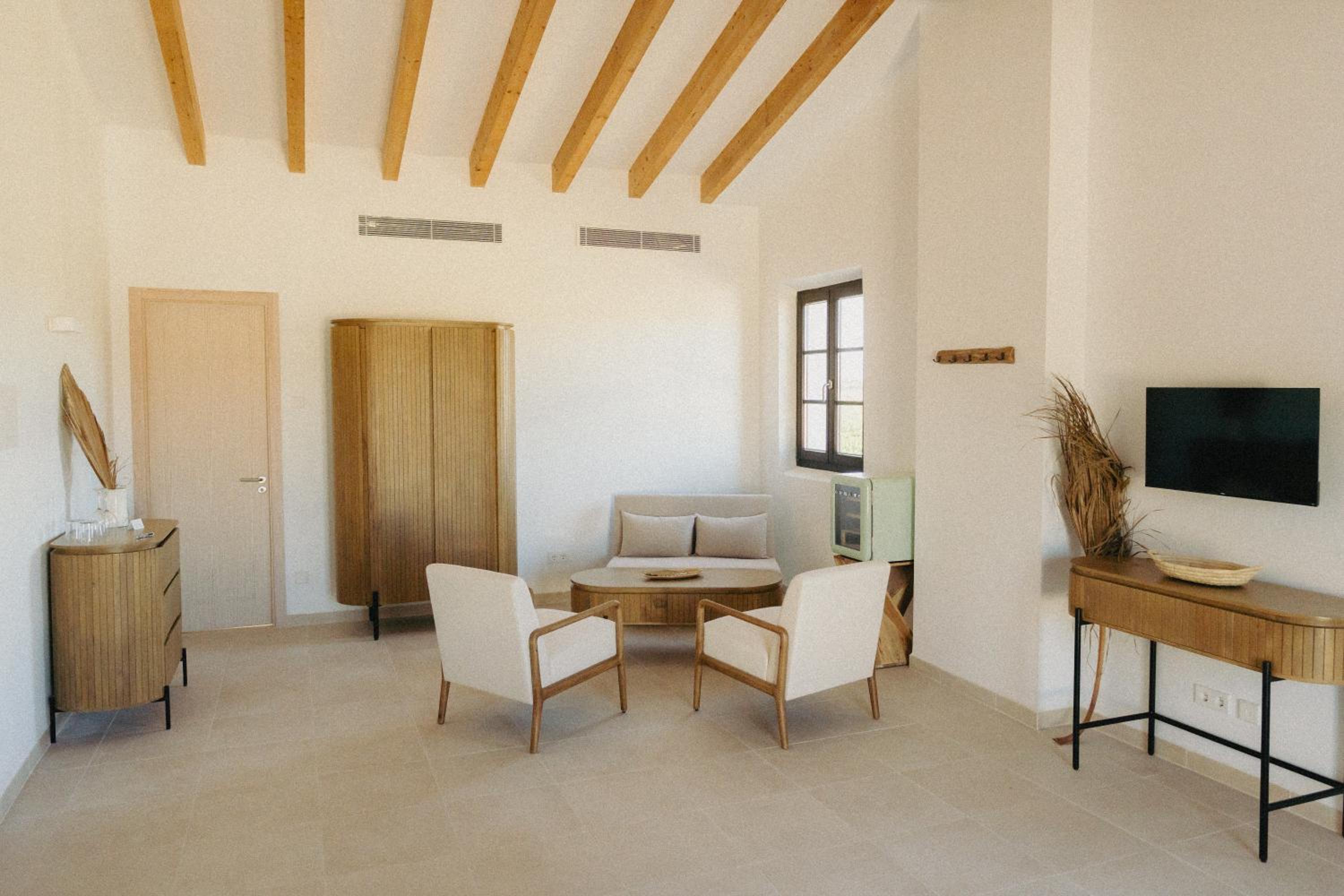 Habitación Familiar con Vista al Jardín