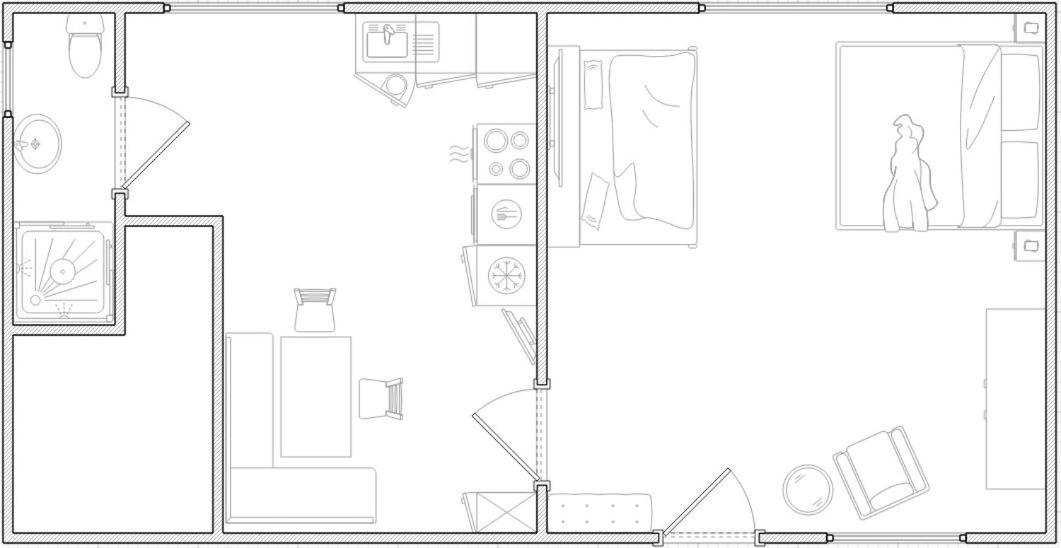 One-Bedroom House photo 3