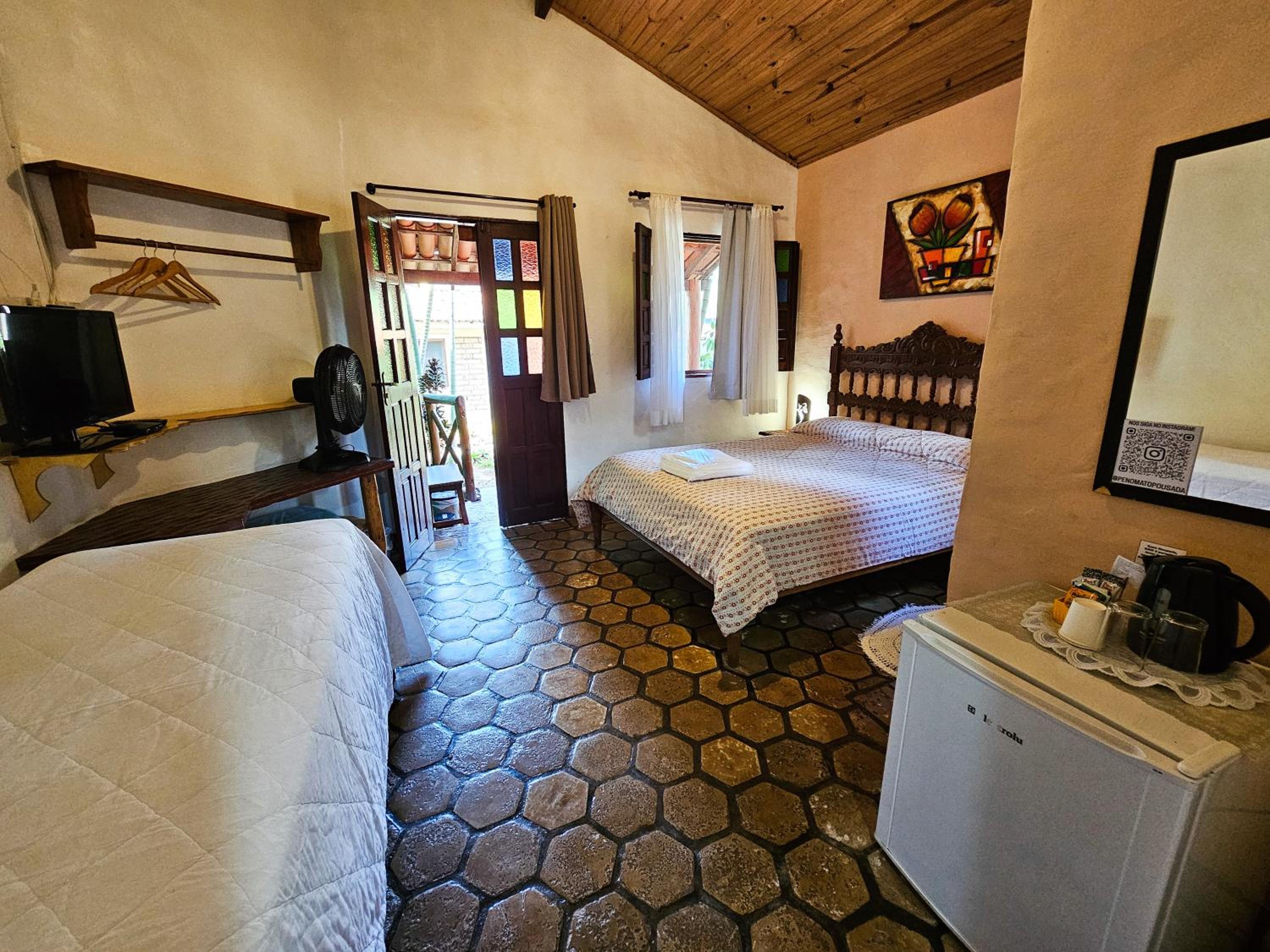 Double or Triple Room with Balcony