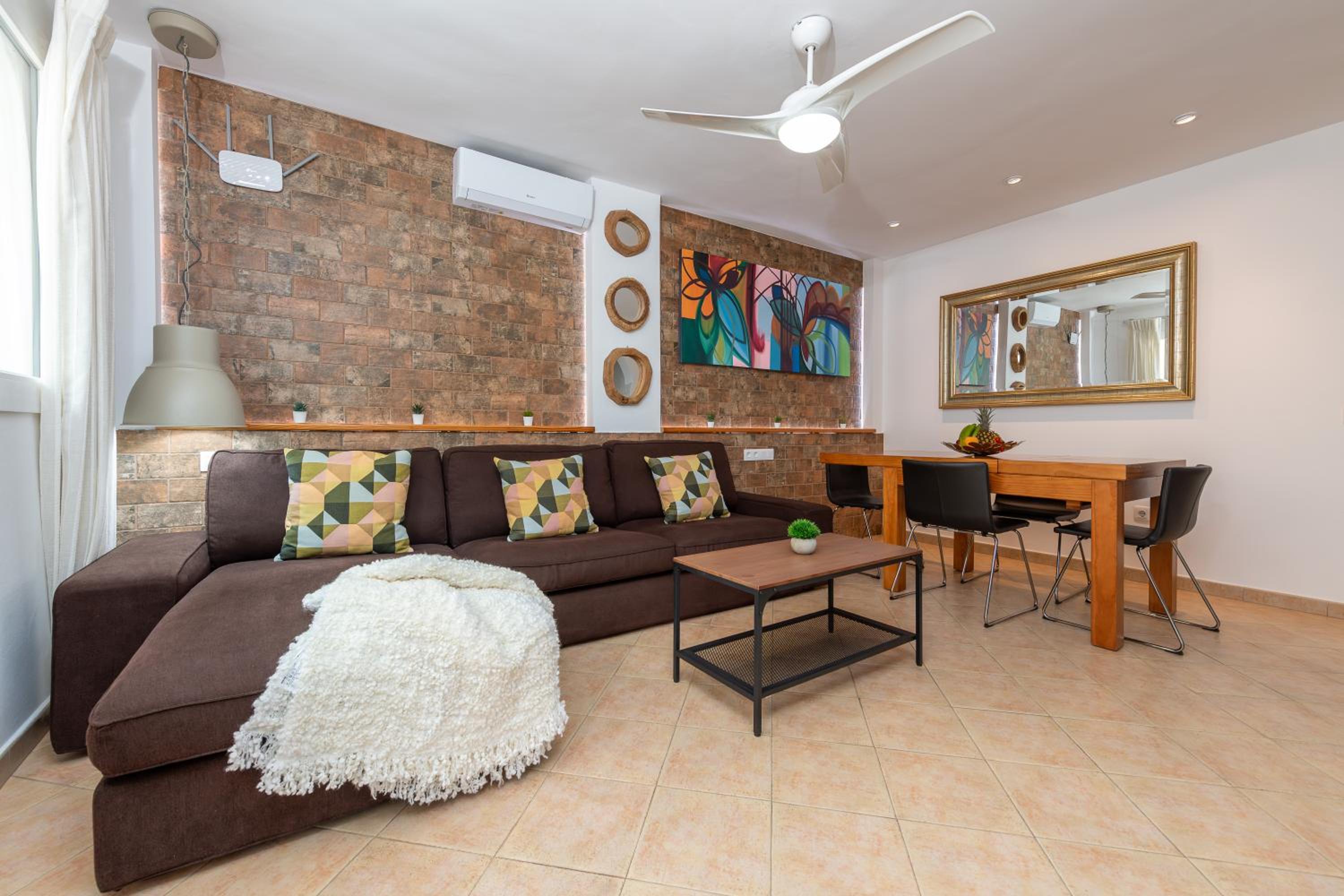 Apartamento de dos habitaciones