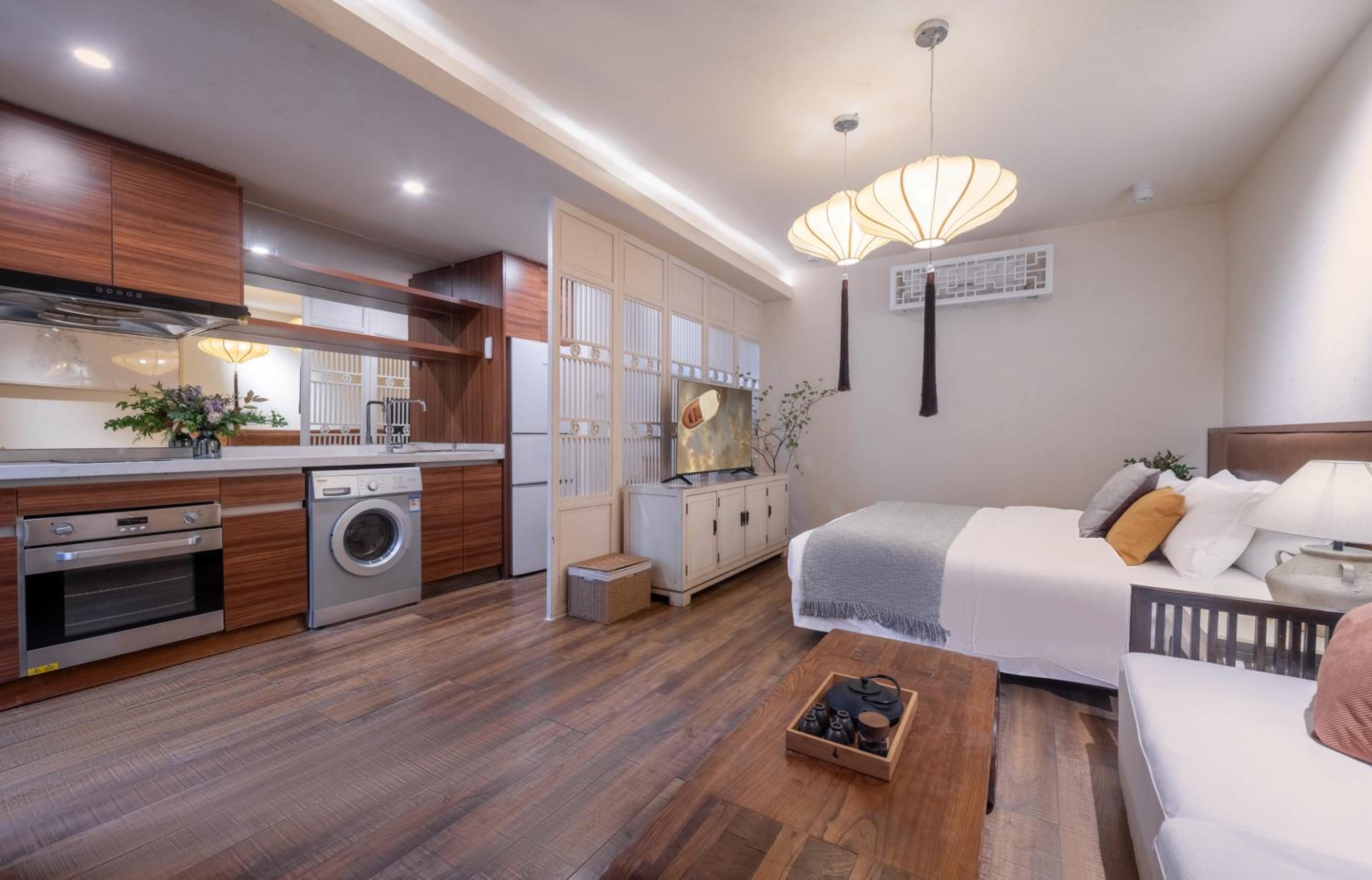 Family Loft Suite with Two King Beds and One Tatami