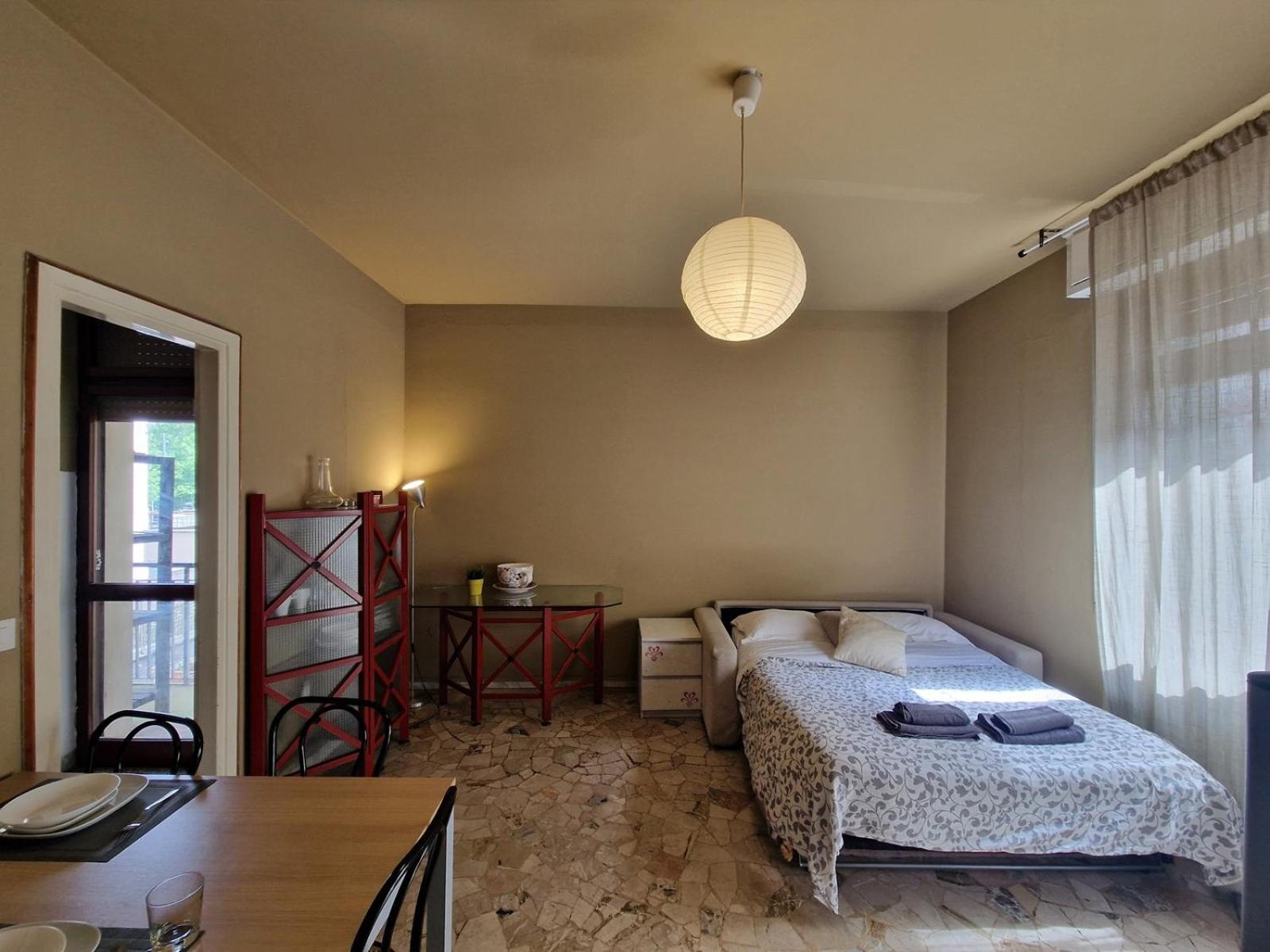 One-Bedroom Apartment with Balcony