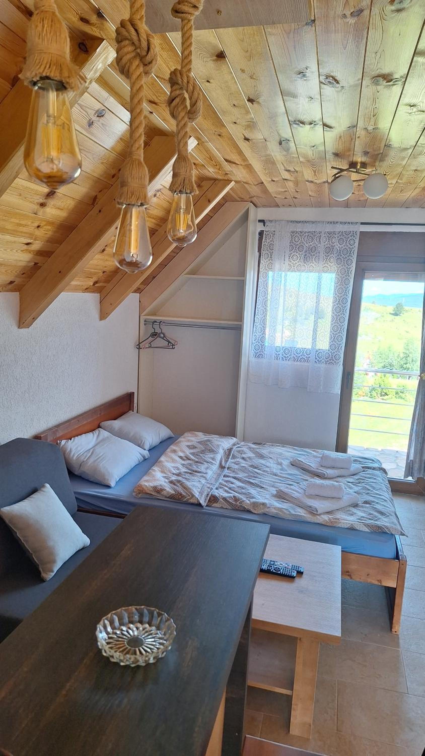 Studio with Balcony