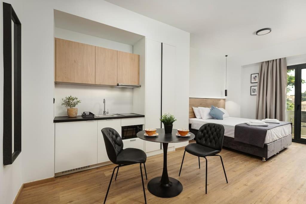 Studio with Balcony