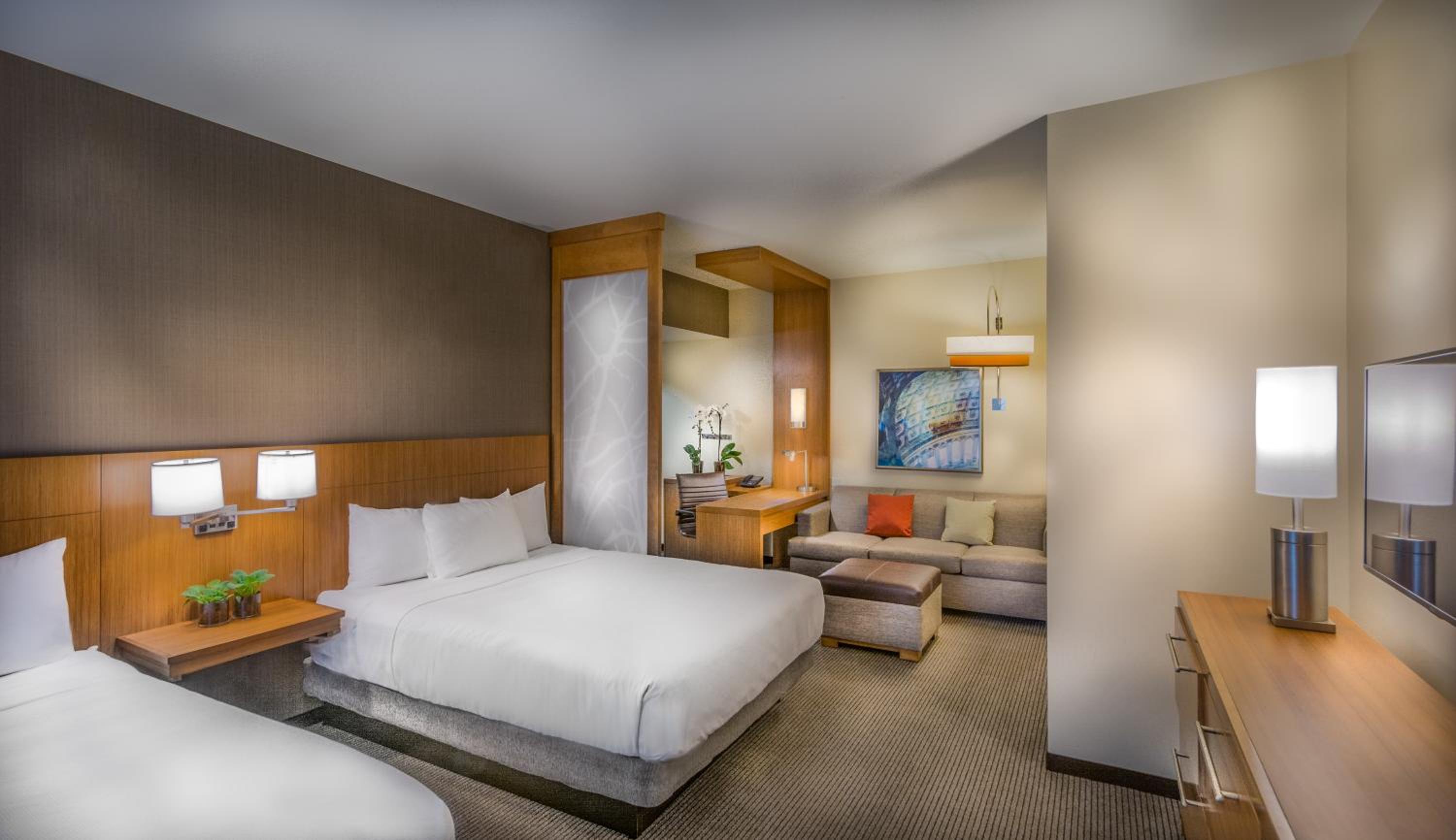 Specialty Queen Room with Two Queen Beds and Sofa Bed photo 2