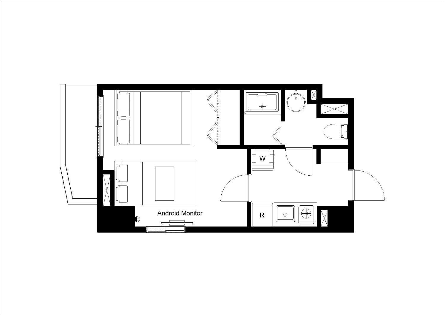 One-Bedroom Apartment photo 2