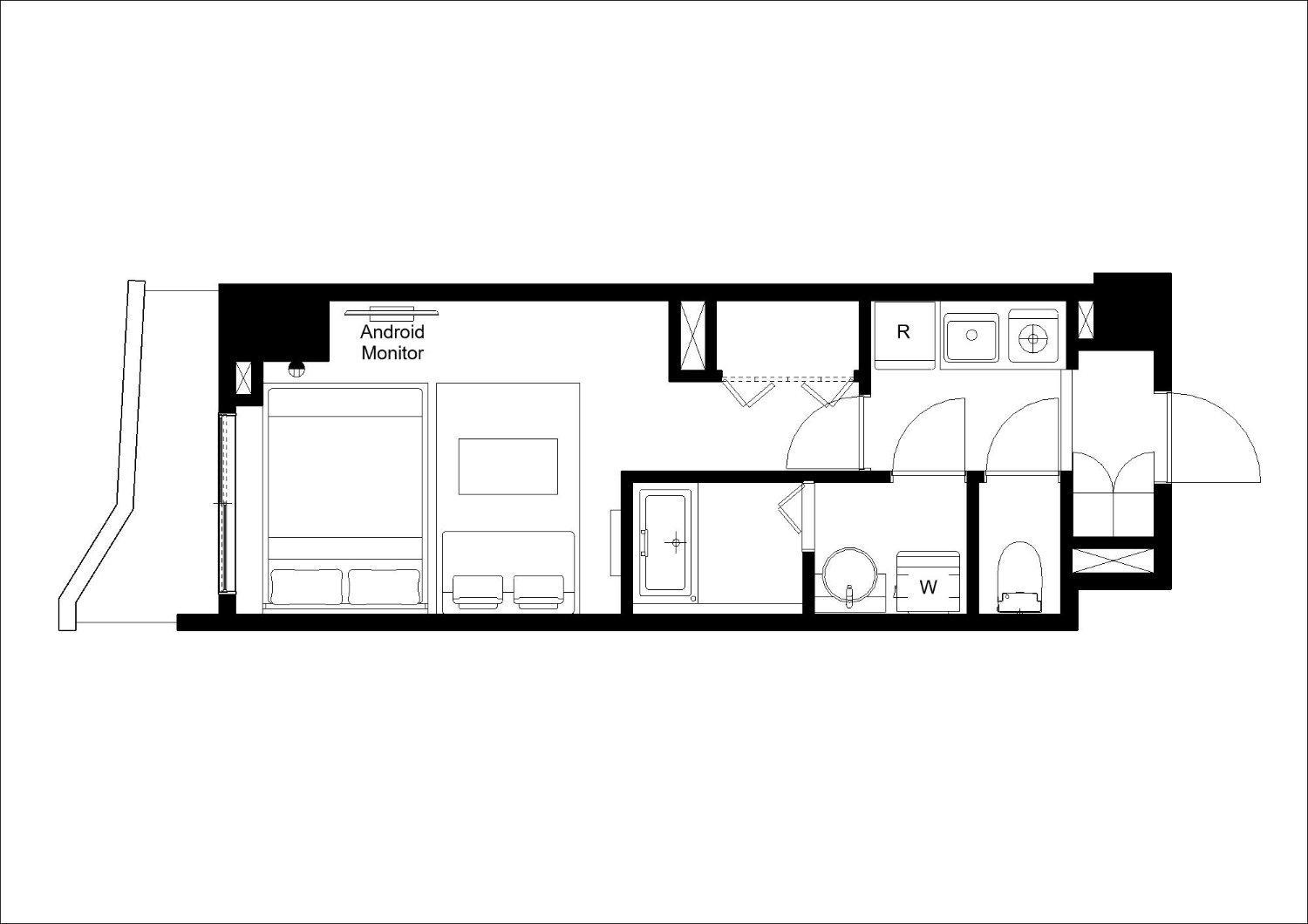 One-Bedroom Apartment photo 2