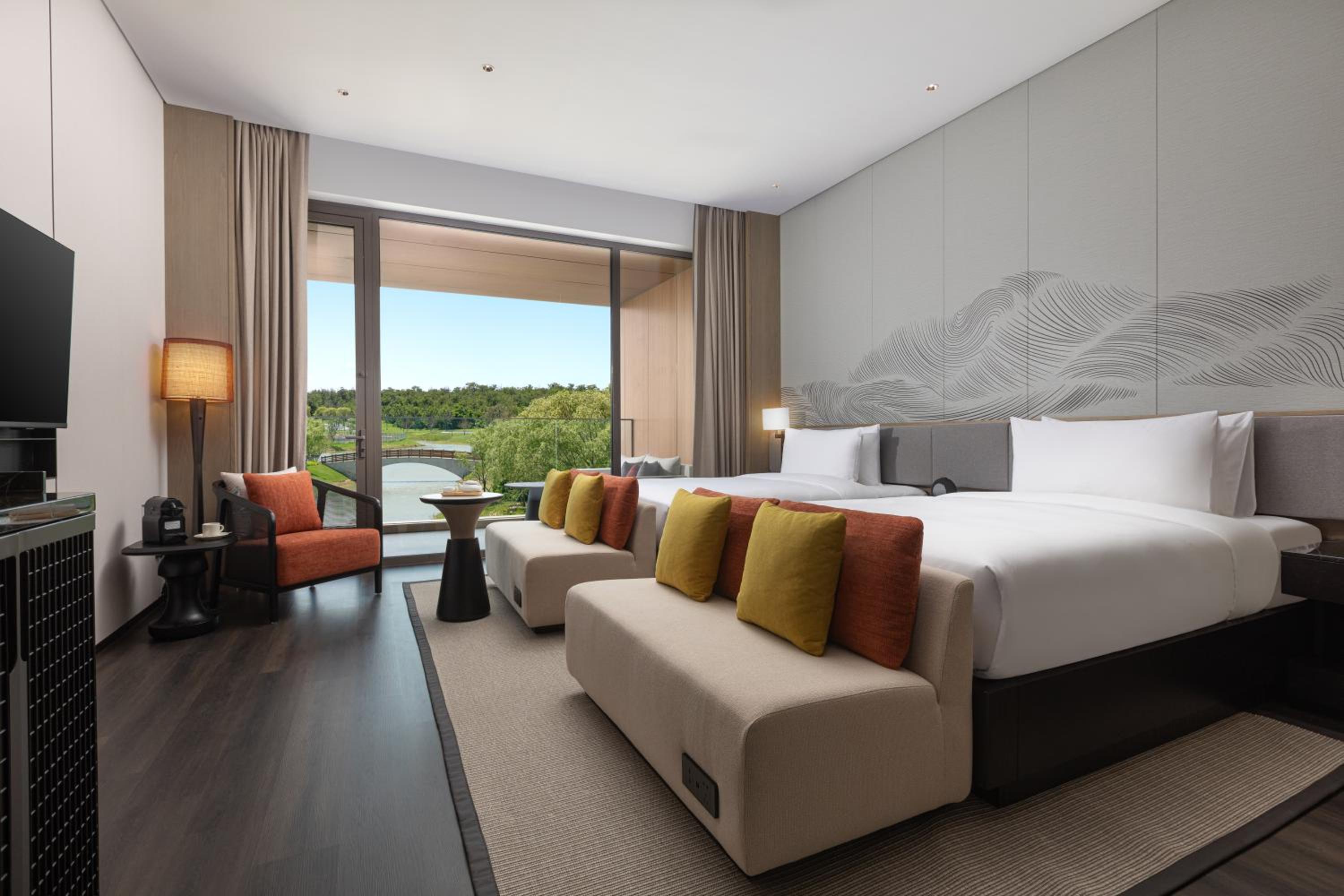 Deluxe Double Room with Two Double Beds