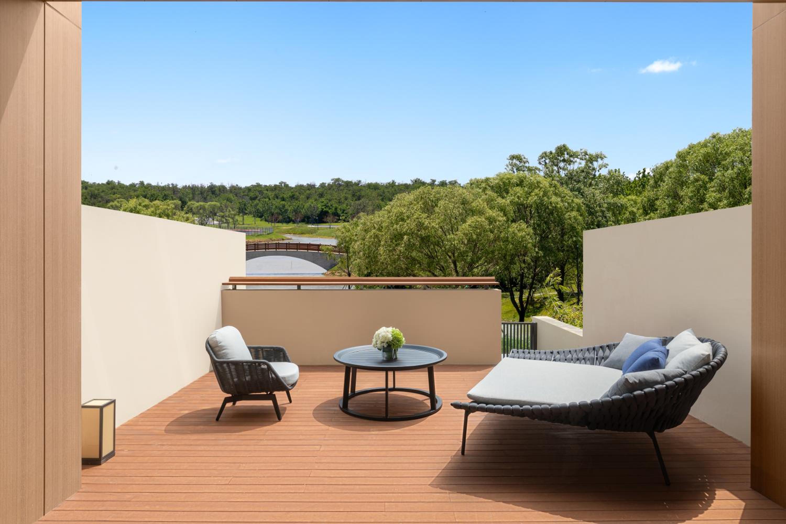 Standard Double Room with Two Double Beds and Courtyard Access photo 2