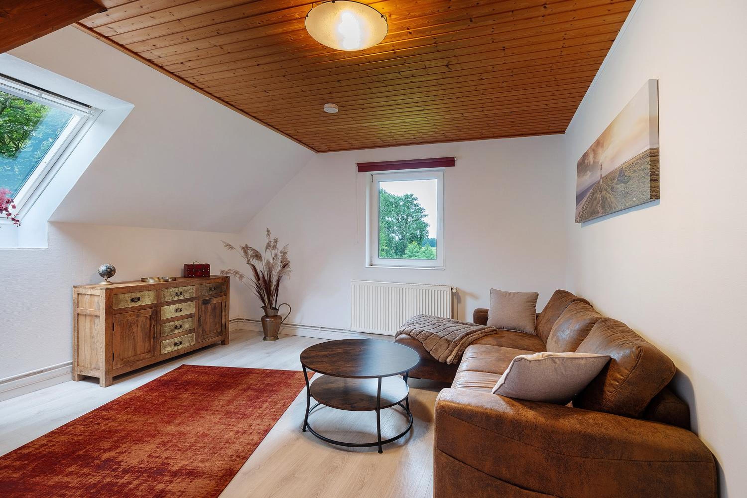 One-Bedroom Apartment with Garden View