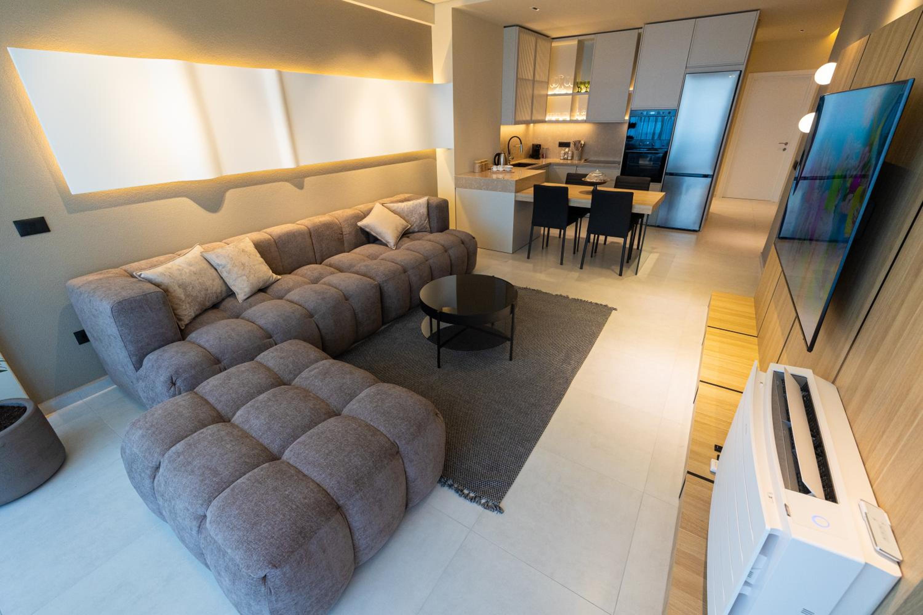 Two-Bedroom Apartment with Balcony and Sea View