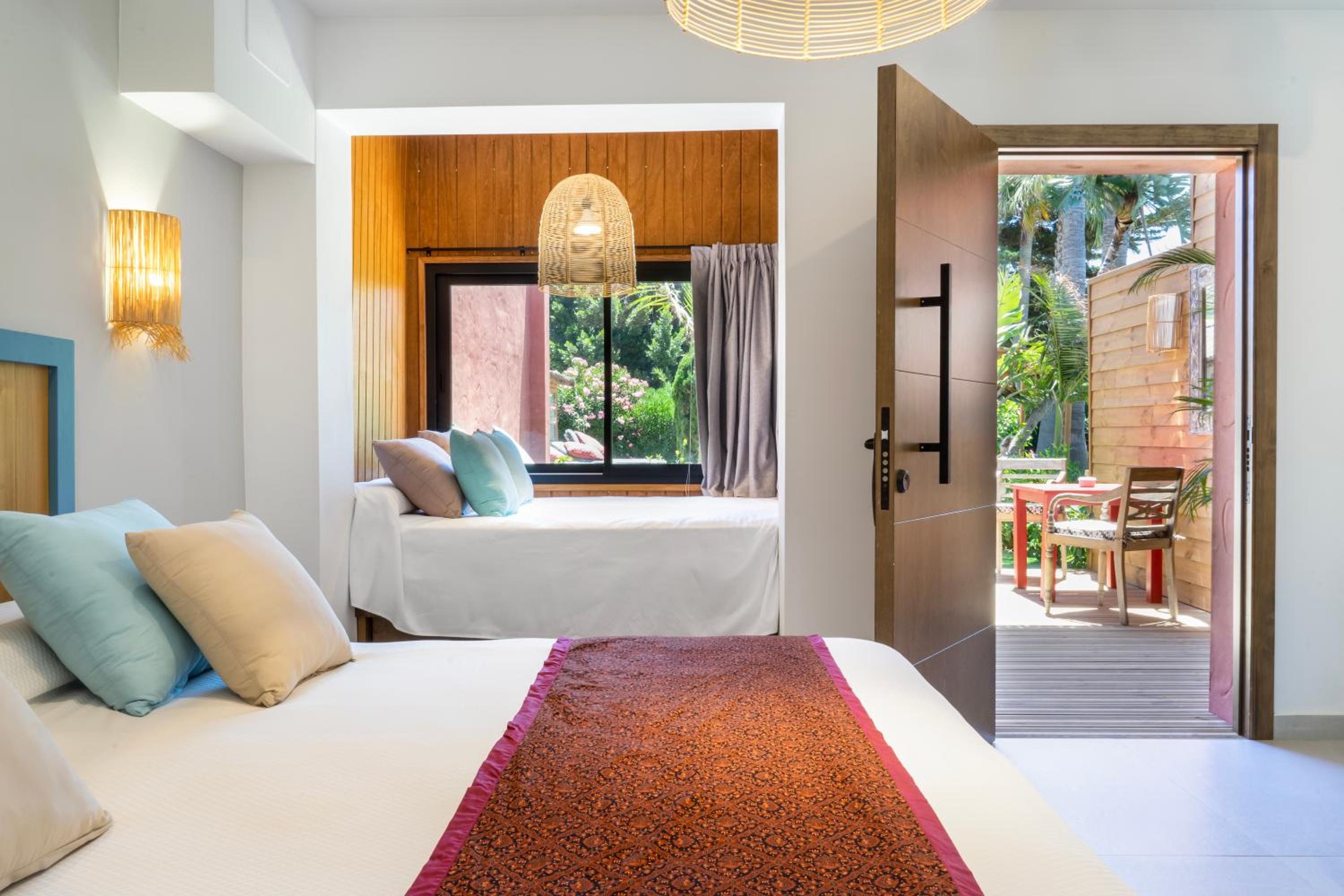 Suite con vista al jardín