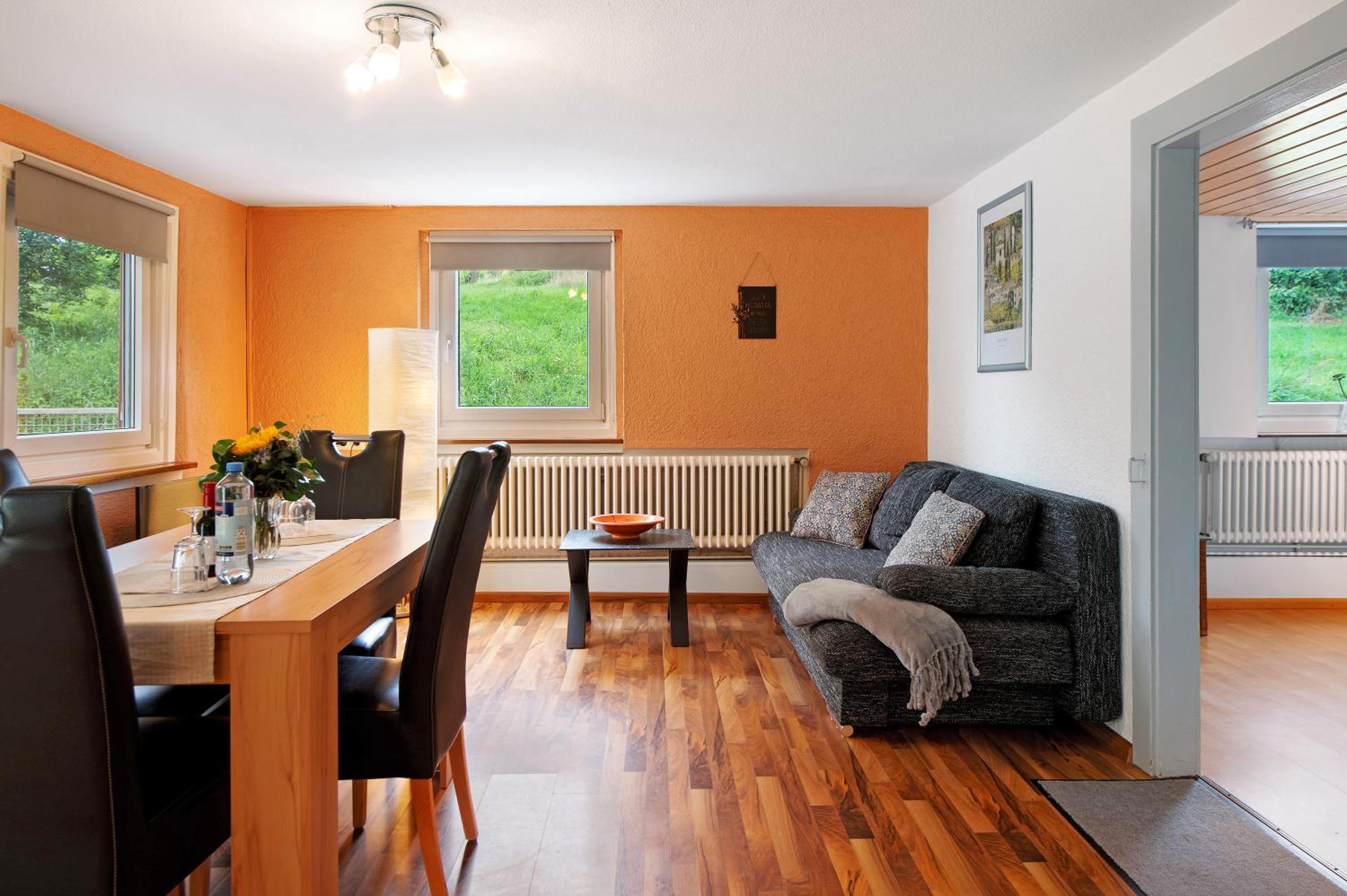 One-Bedroom Apartment with Garden View