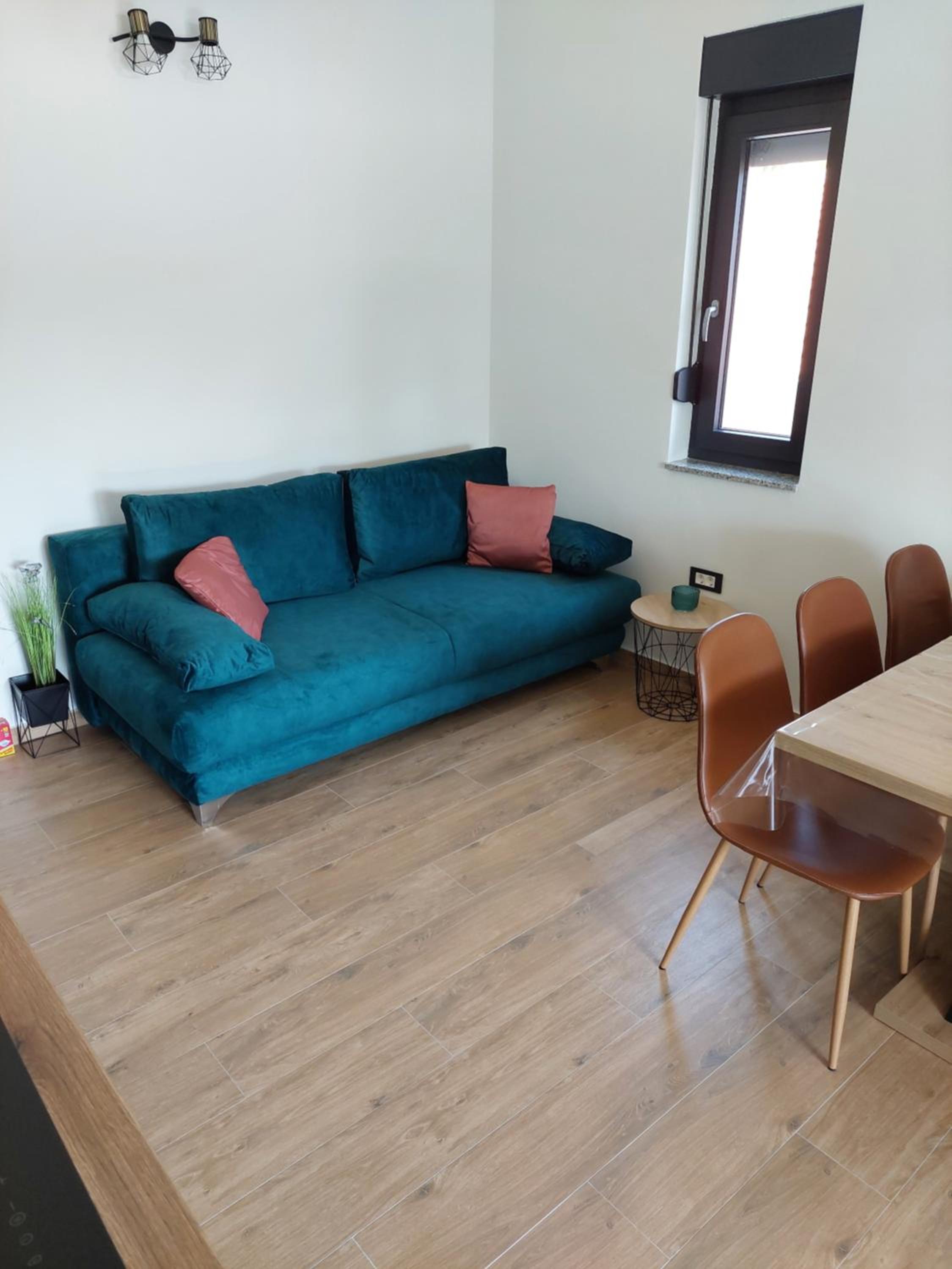 One-Bedroom Apartment with Balcony and Mountain View