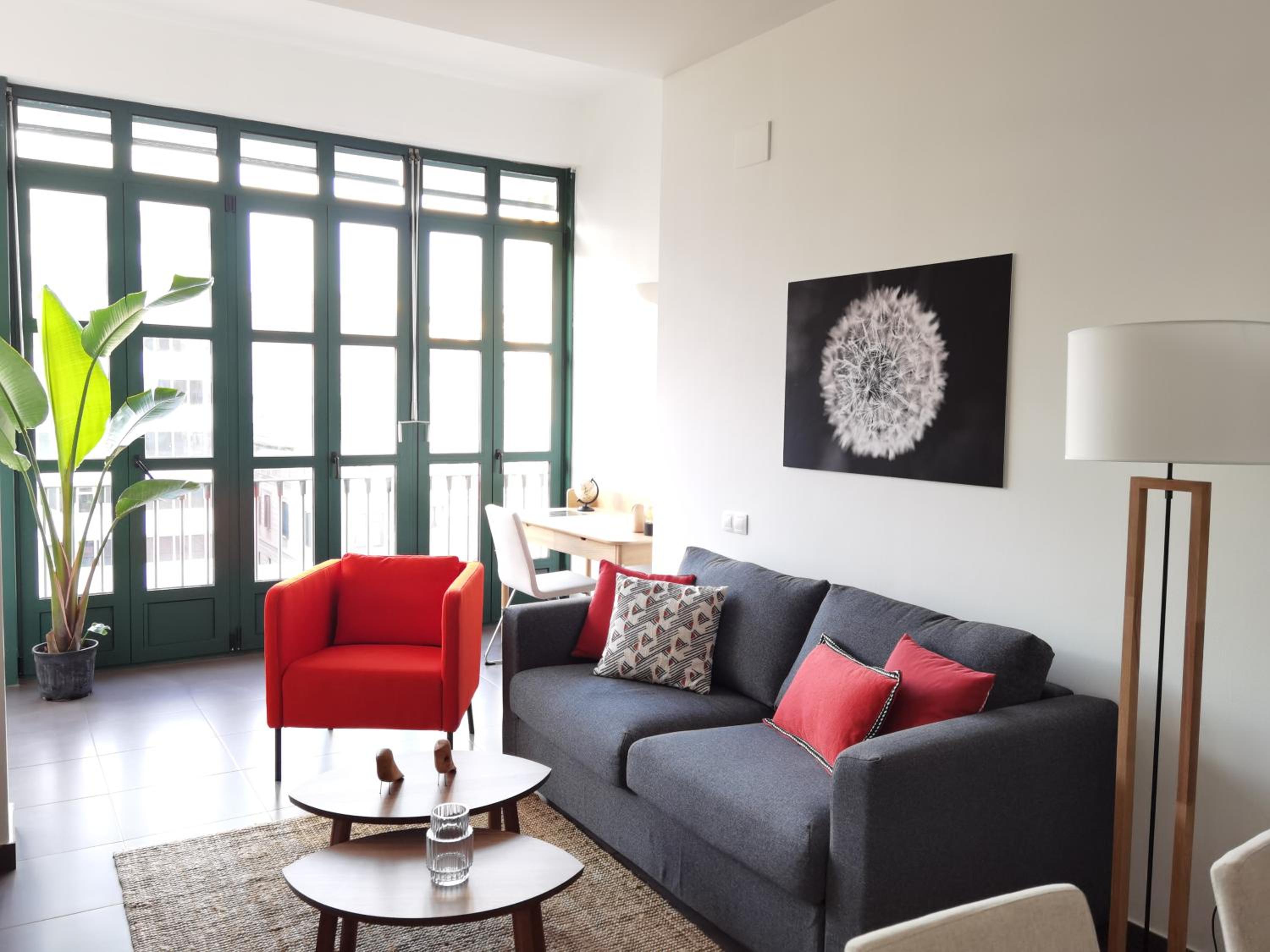Apartamento de dos habitaciones