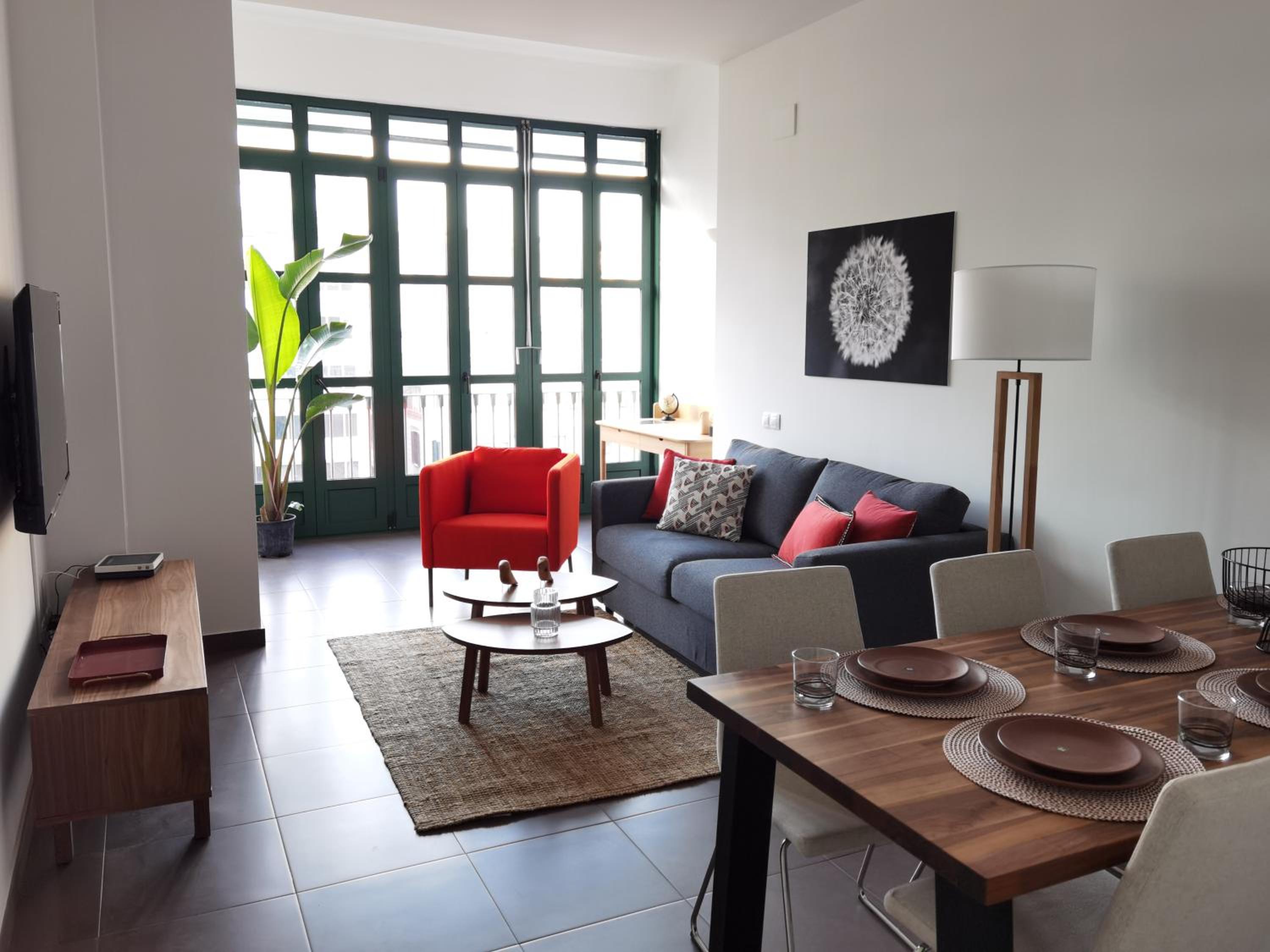 Apartamento de dos habitaciones