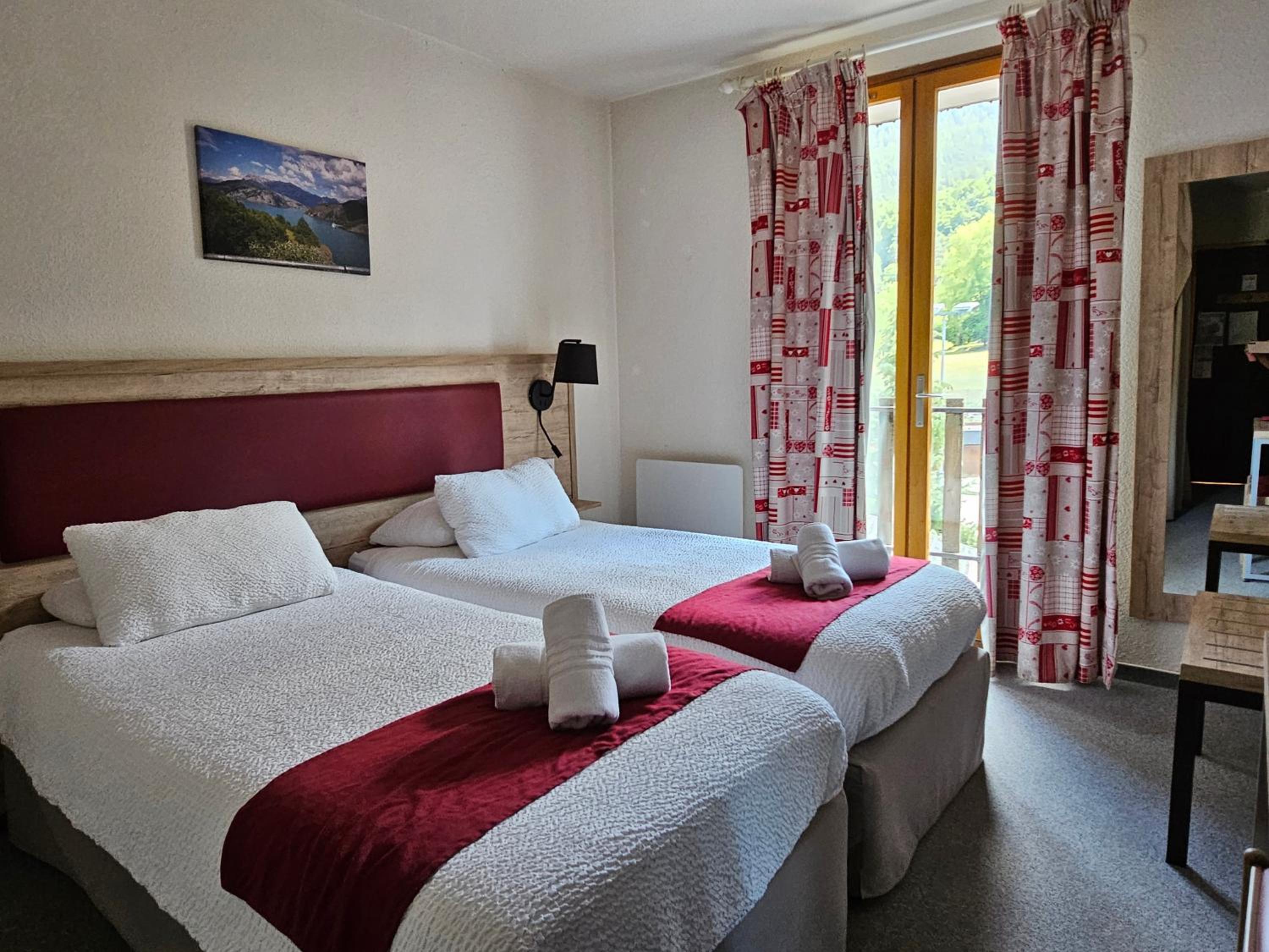 Chambre Lits Jumeaux - Vue sur Montagne