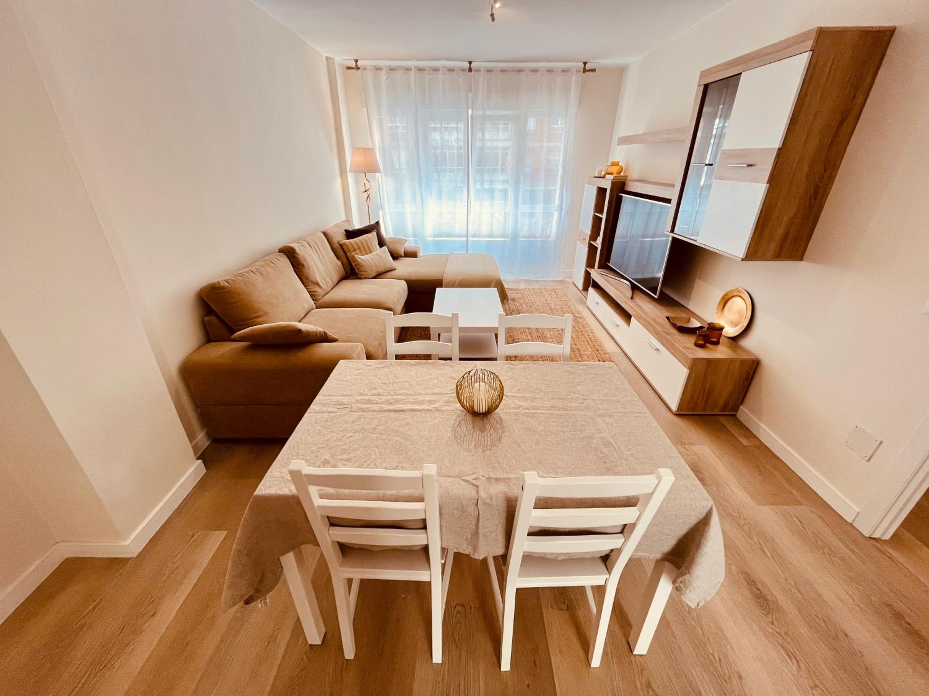 Apartamento de dos habitaciones
