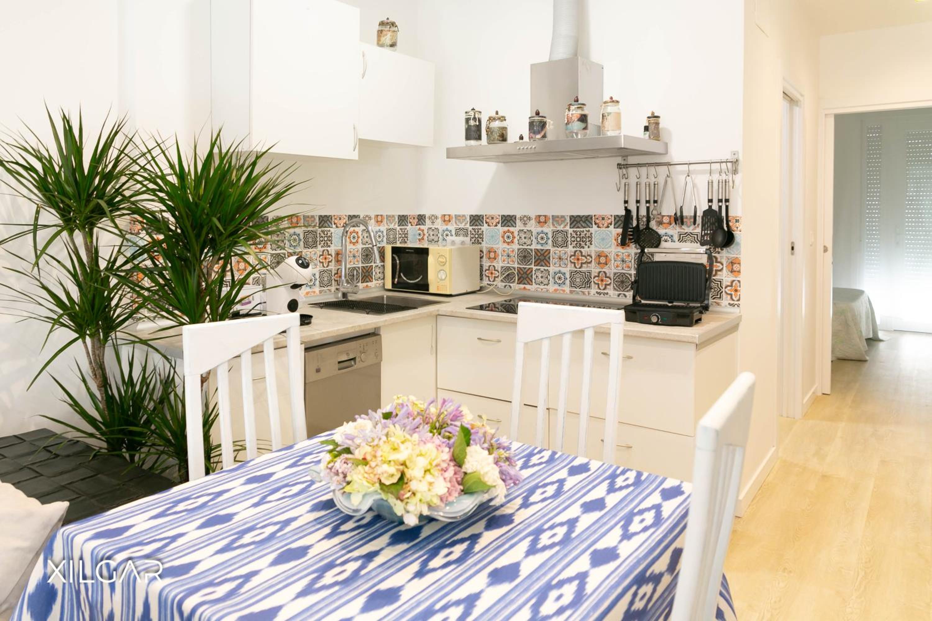 Apartamento de dos habitaciones